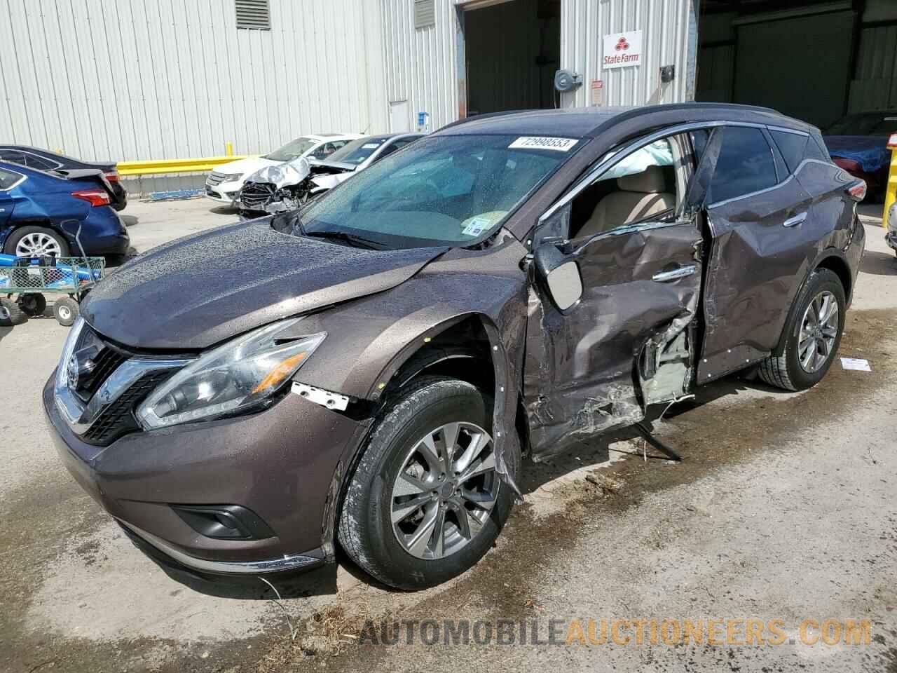 5N1AZ2MG4JN121286 NISSAN MURANO 2018