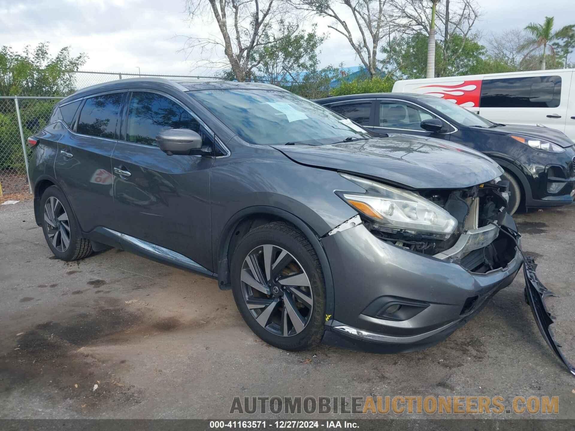 5N1AZ2MG4JN190432 NISSAN MURANO 2018