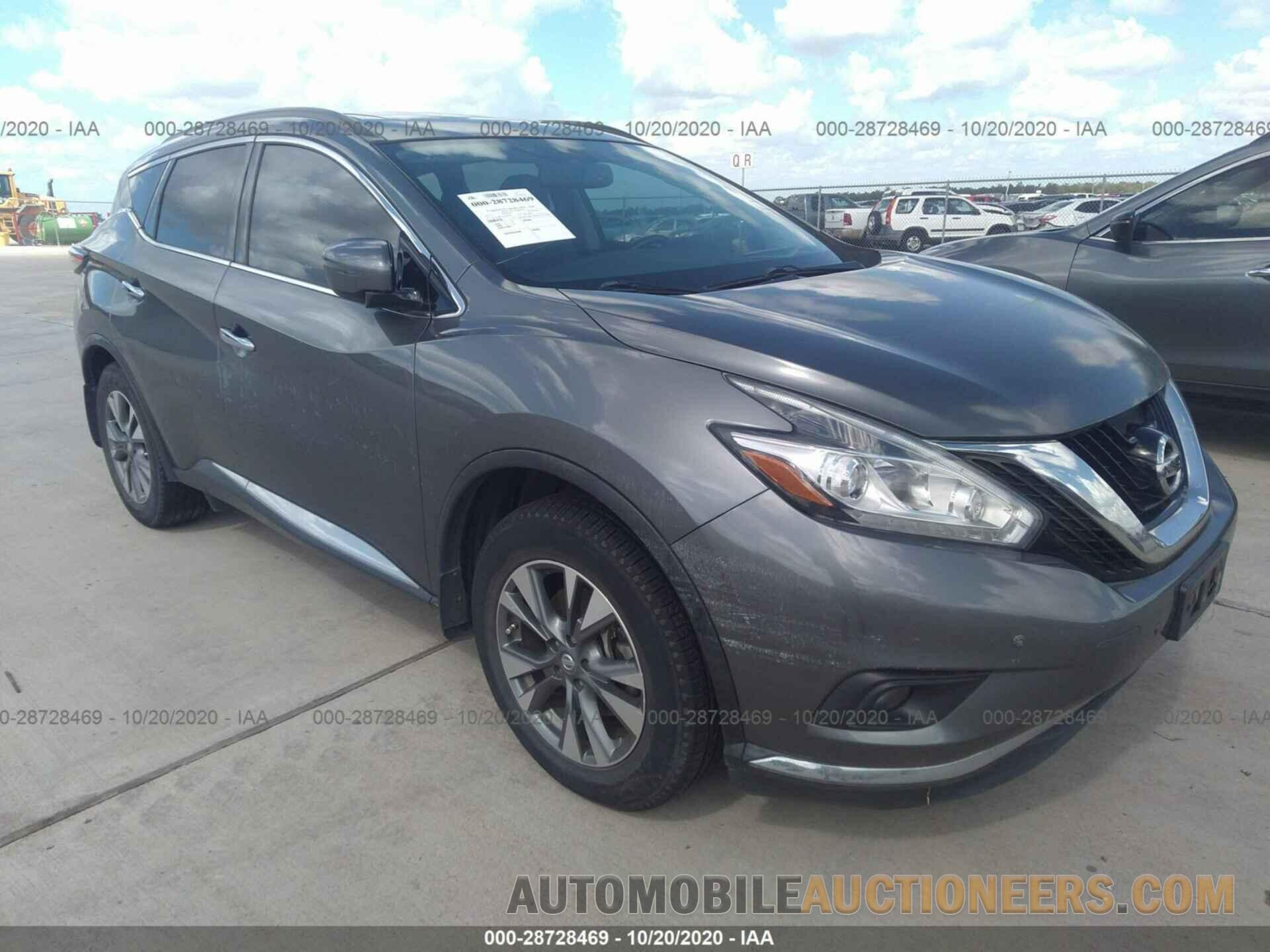 5N1AZ2MG5FN286769 NISSAN MURANO 2015