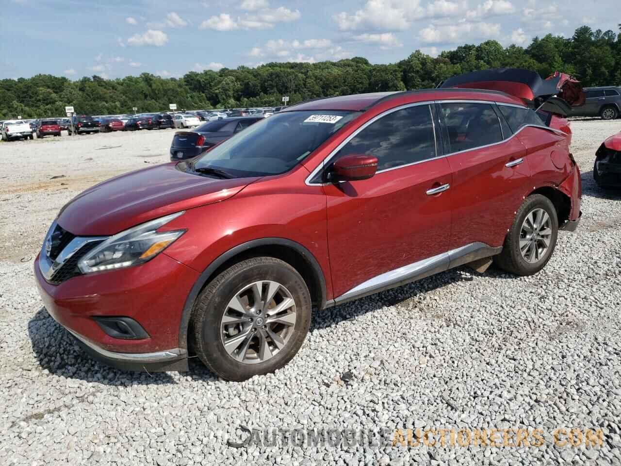 5N1AZ2MG5JN107719 NISSAN MURANO 2018