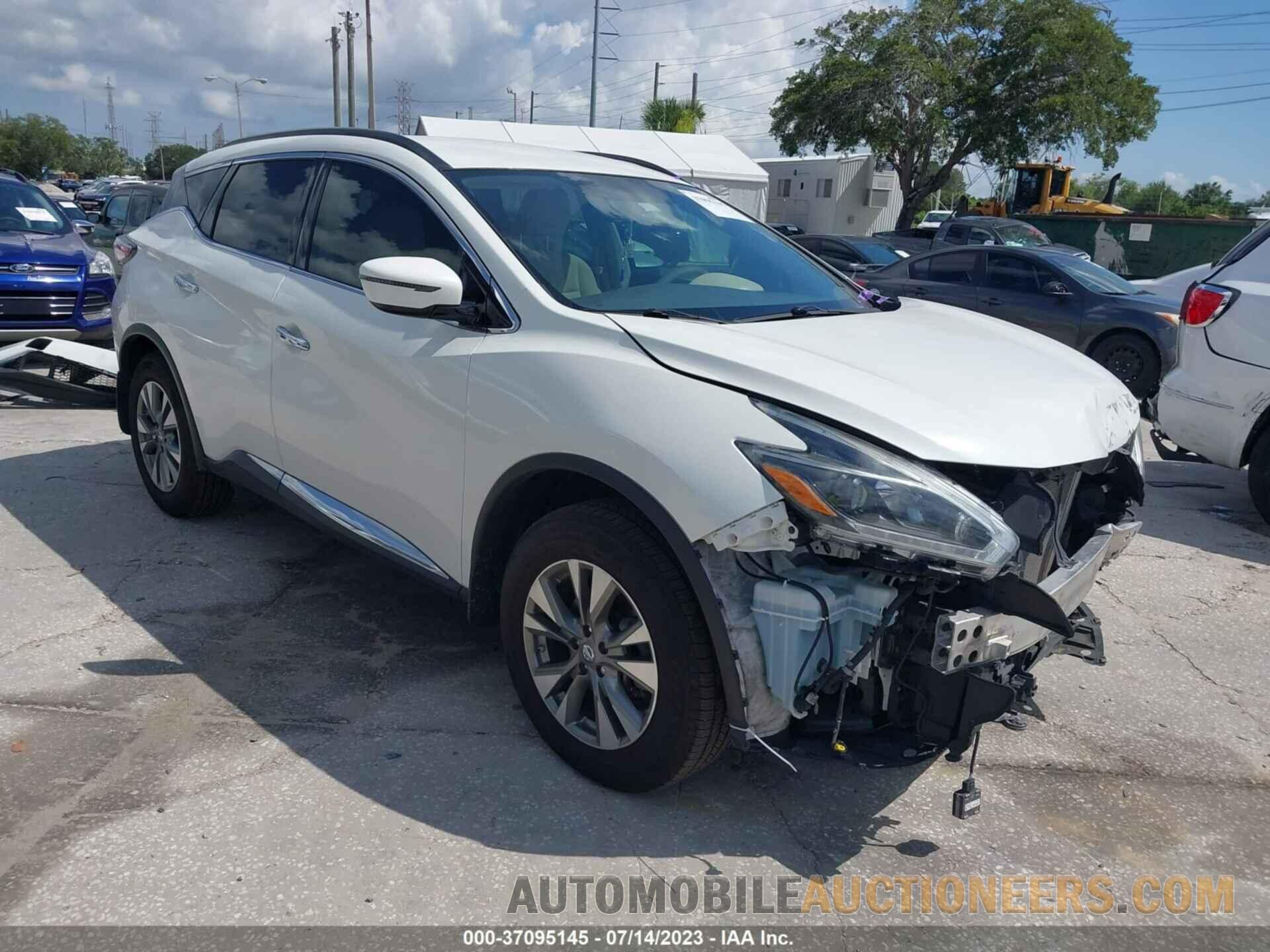 5N1AZ2MG5JN114024 NISSAN MURANO 2018