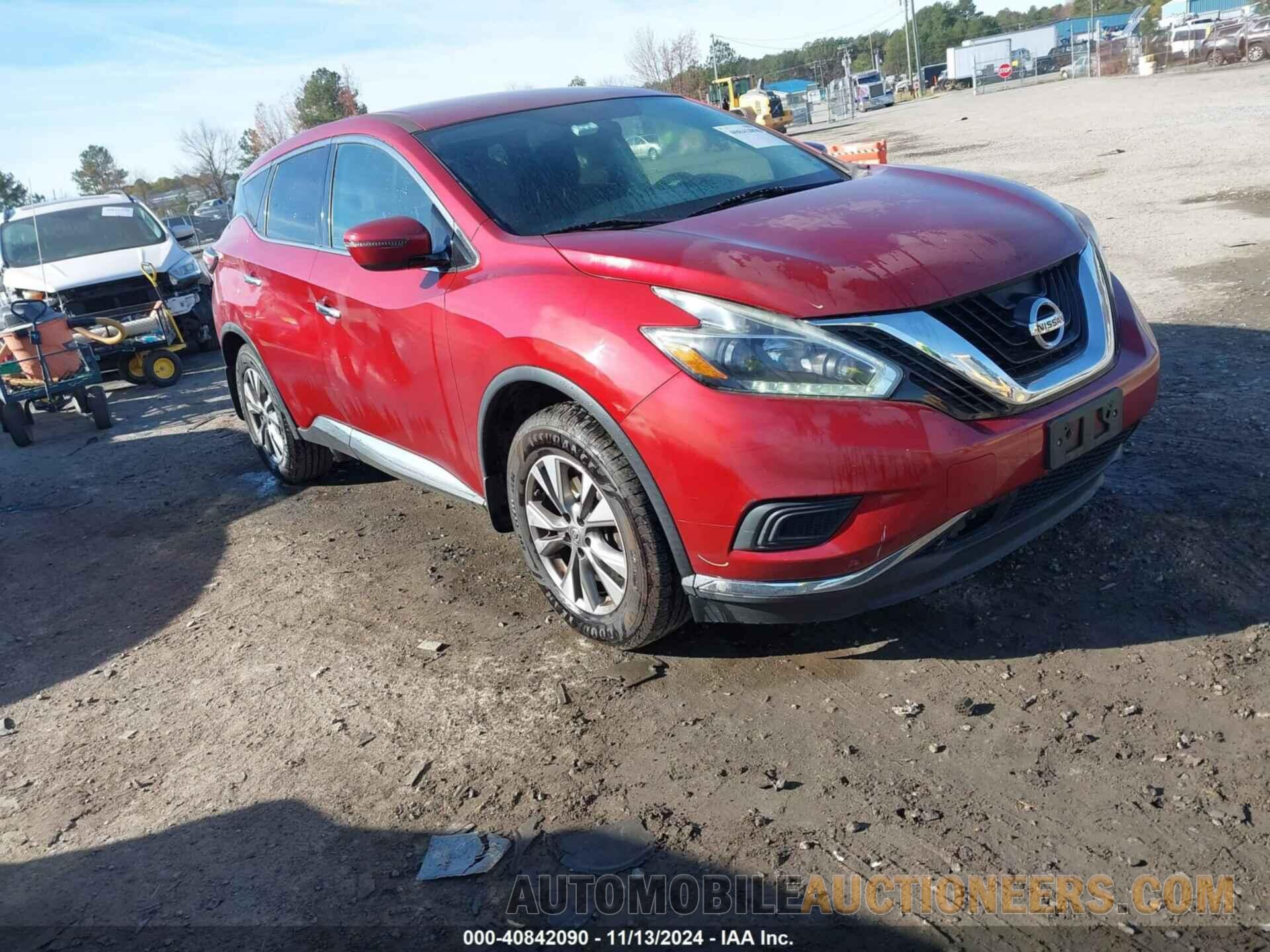 5N1AZ2MG5JN133544 NISSAN MURANO 2018