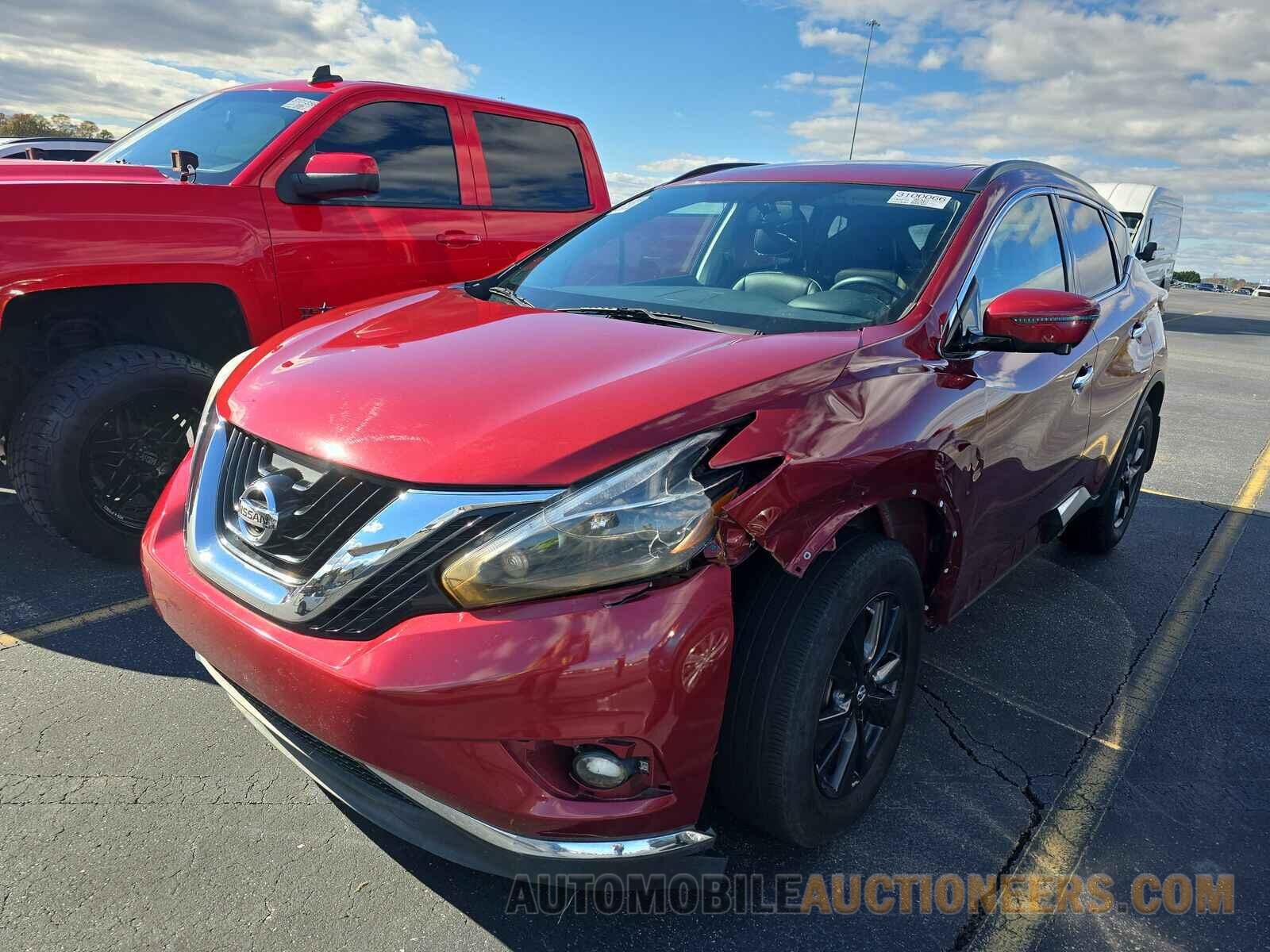 5N1AZ2MG5JN170447 Nissan Murano 2018