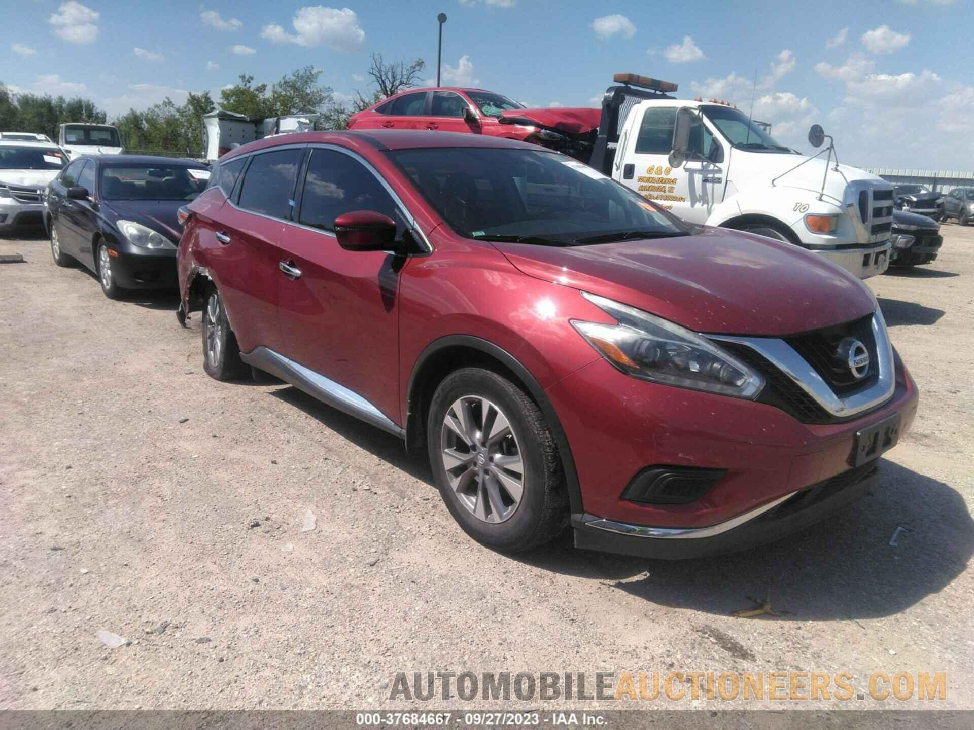 5N1AZ2MG5JN189385 NISSAN MURANO 2018