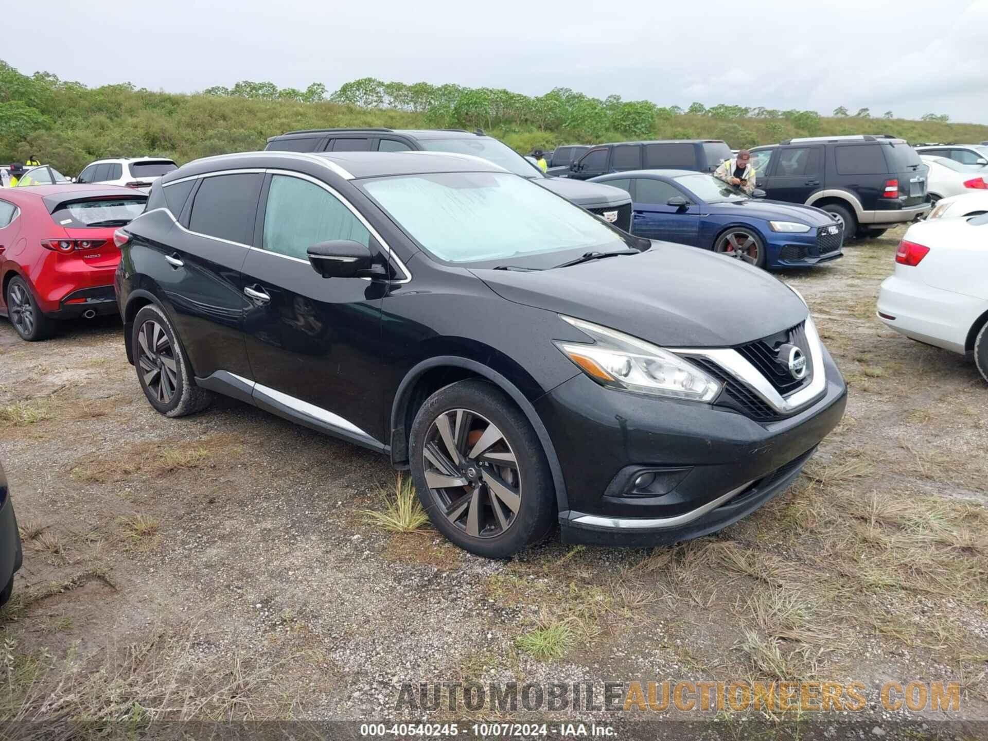 5N1AZ2MG6FN222398 NISSAN MURANO 2015