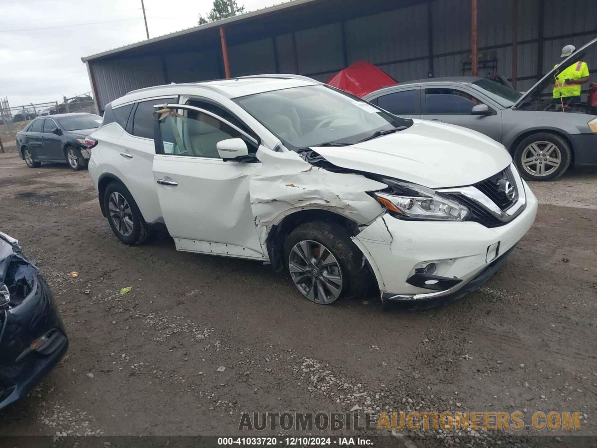 5N1AZ2MG6FN233868 NISSAN MURANO 2015