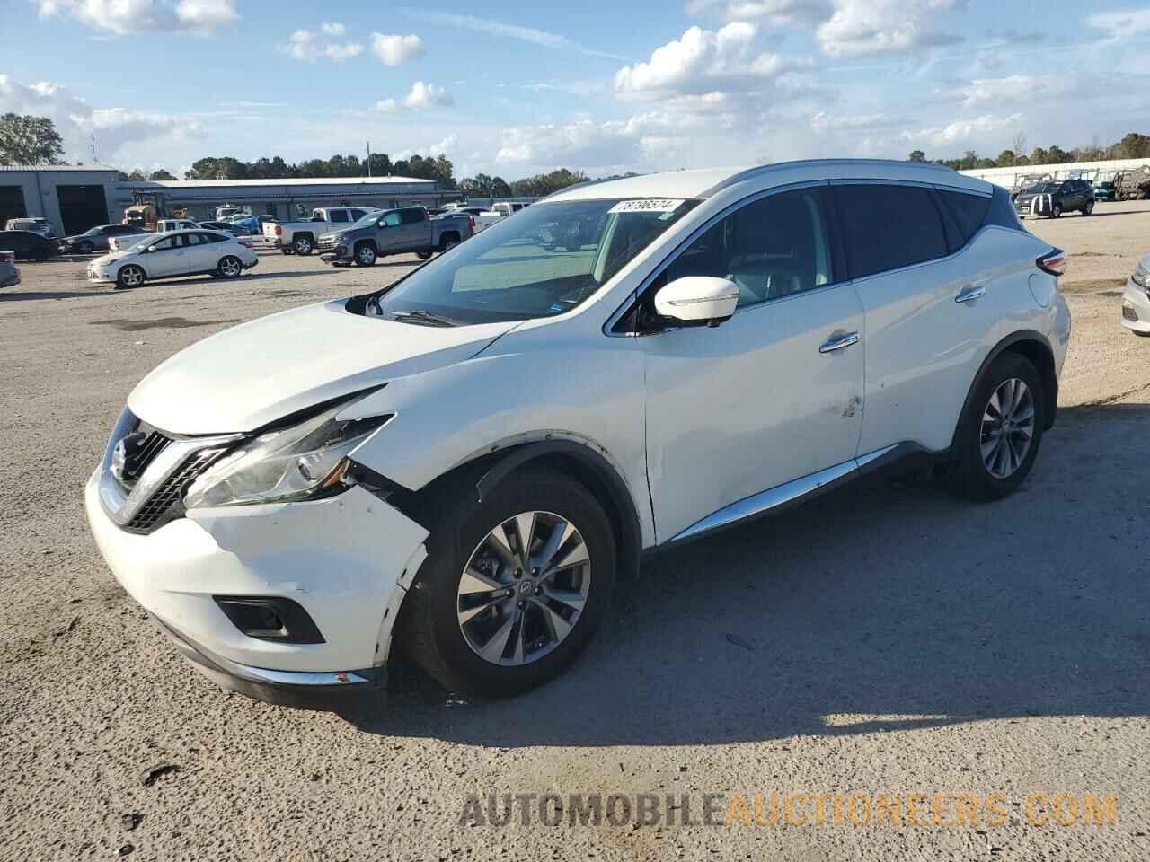 5N1AZ2MG6FN268393 NISSAN MURANO 2015