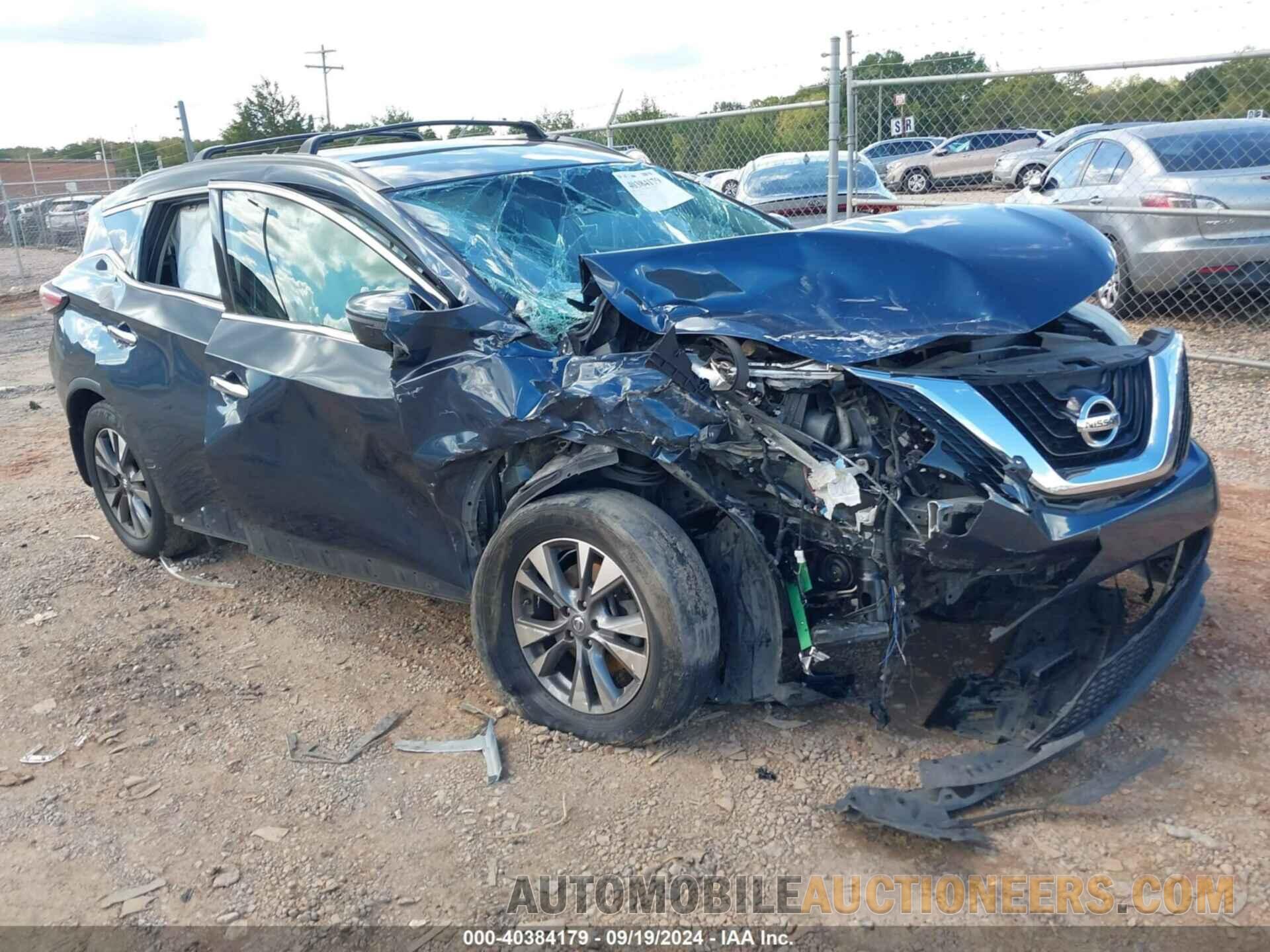 5N1AZ2MG6FN288014 NISSAN MURANO 2015