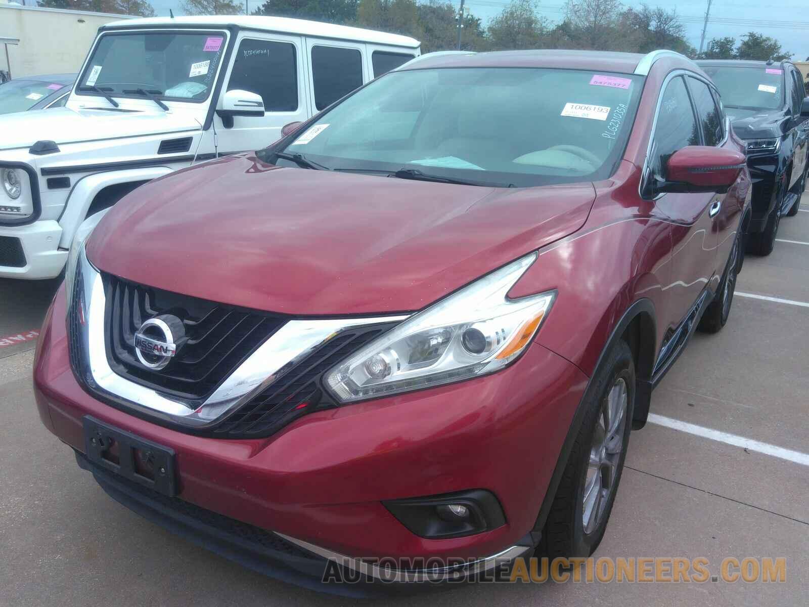 5N1AZ2MG6GN108242 Nissan Murano 2016