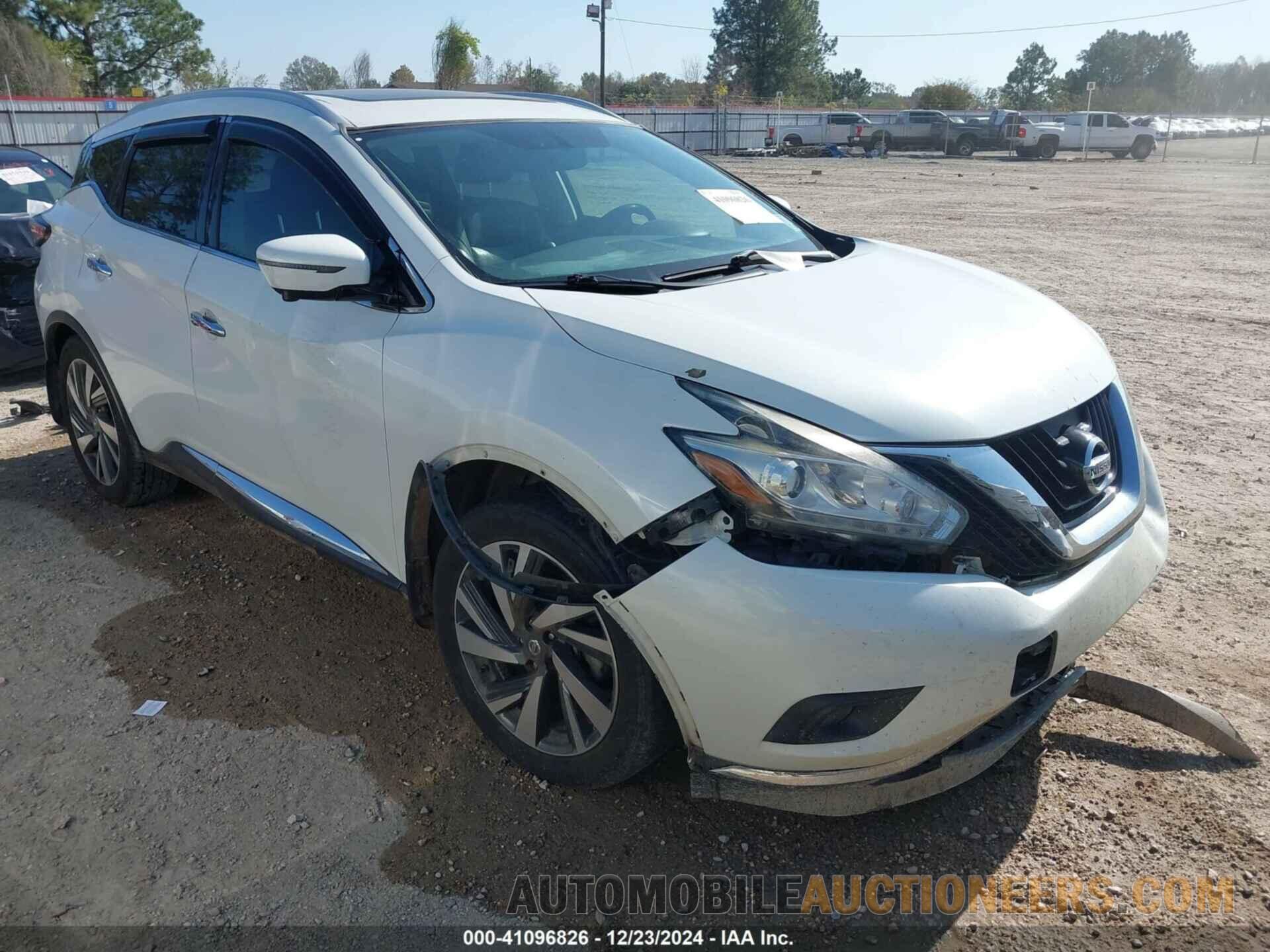 5N1AZ2MG6GN123775 NISSAN MURANO 2016