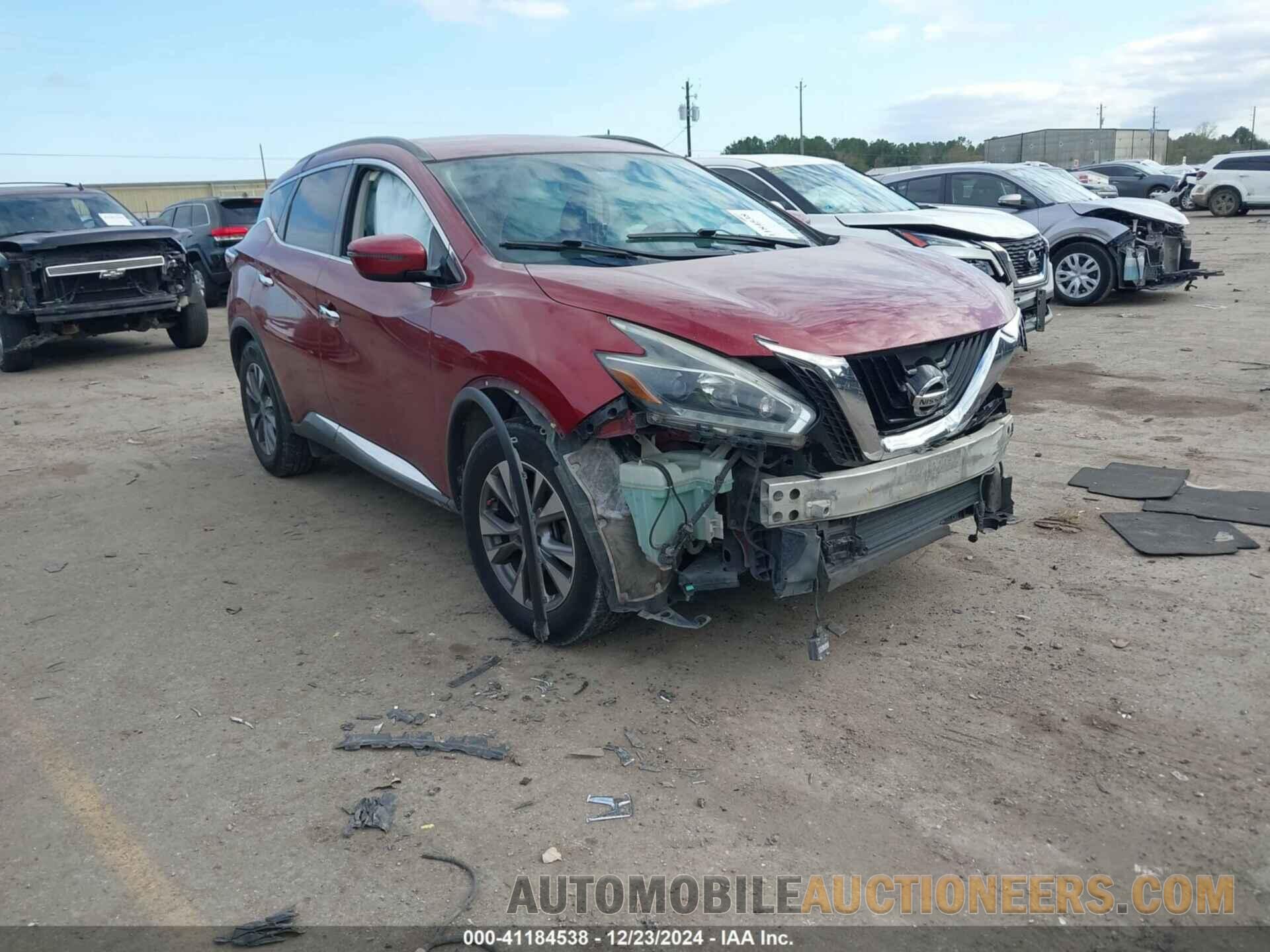 5N1AZ2MG6JN118390 NISSAN MURANO 2018