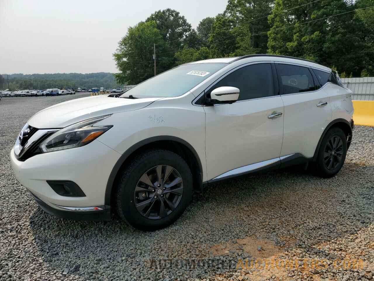 5N1AZ2MG6JN119197 NISSAN MURANO 2018