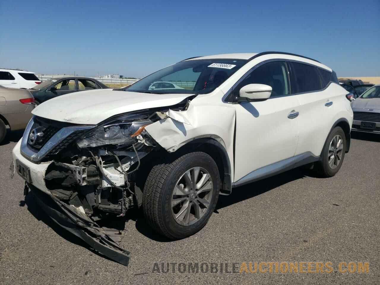 5N1AZ2MG6JN202547 NISSAN MURANO 2018