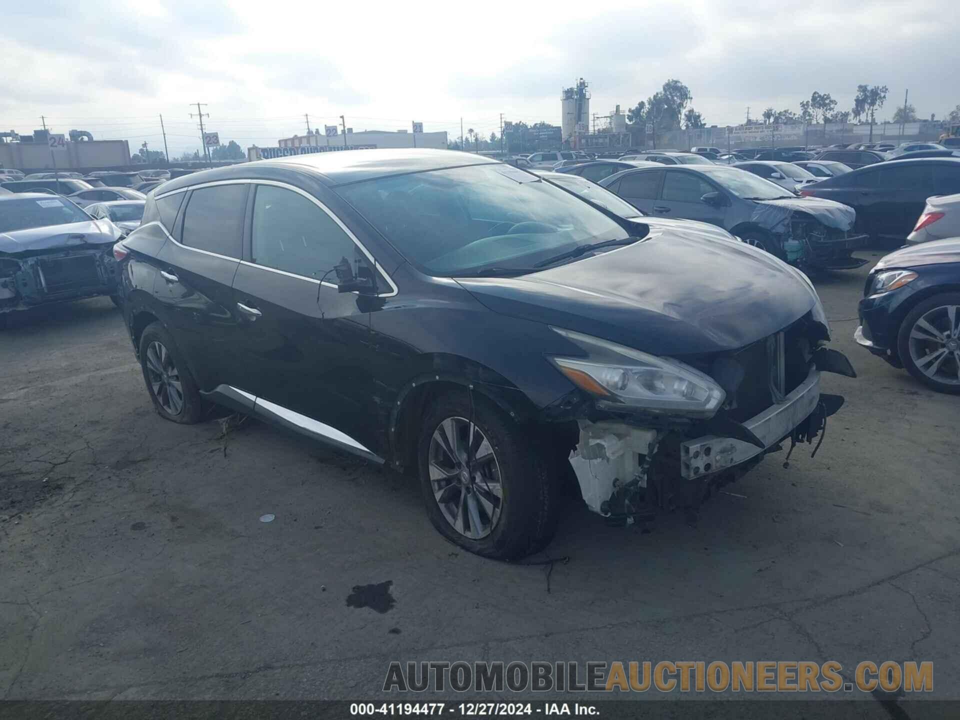 5N1AZ2MG7FN206386 NISSAN MURANO 2015