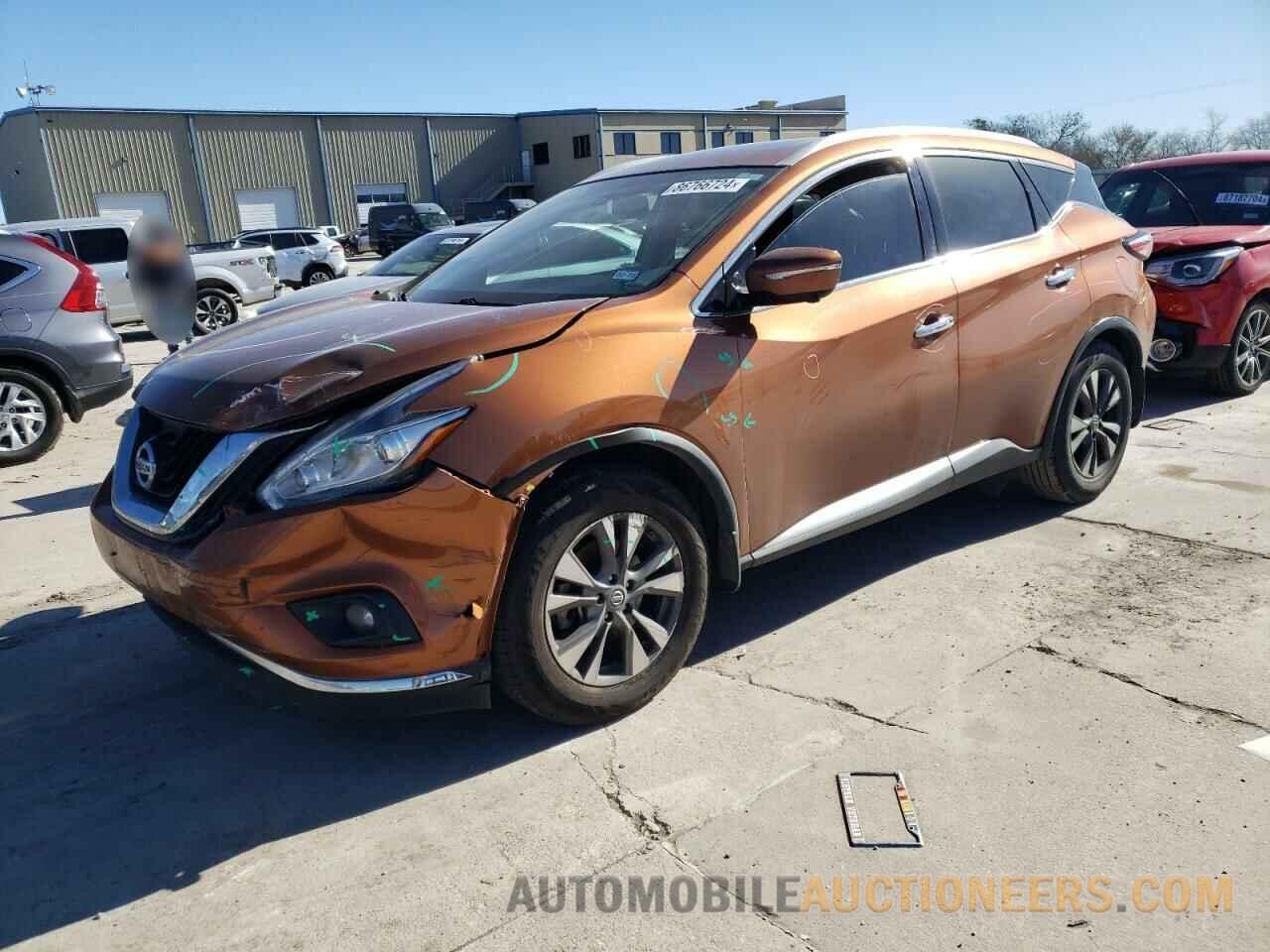 5N1AZ2MG7FN260691 NISSAN MURANO 2015