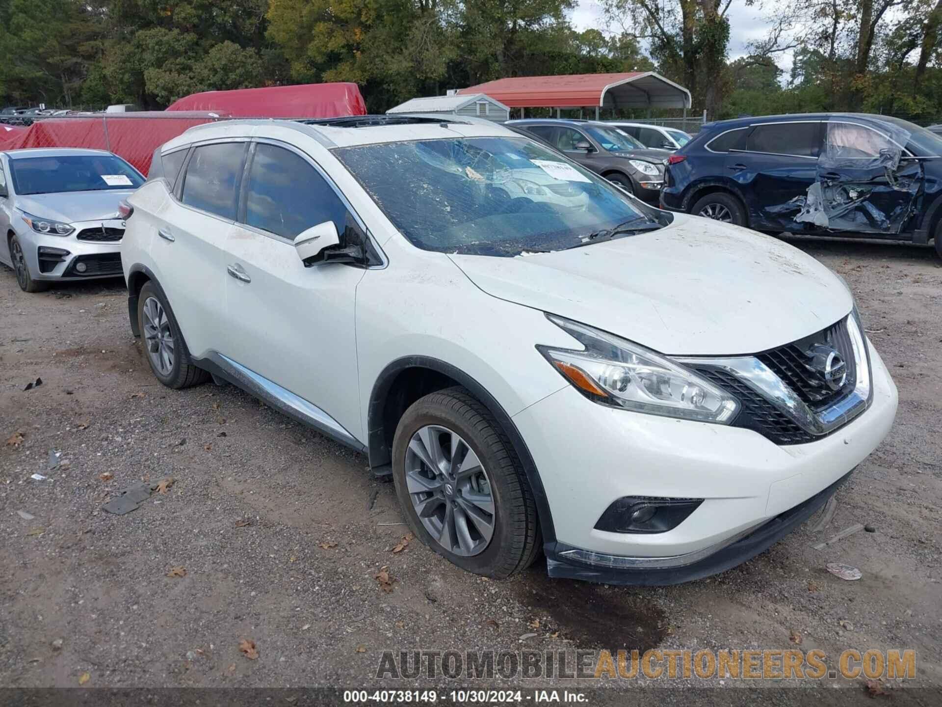 5N1AZ2MG7FN278608 NISSAN MURANO 2015