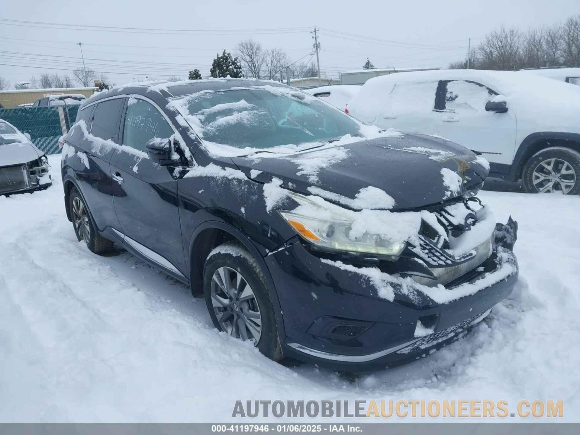 5N1AZ2MG7GN155702 NISSAN MURANO 2016