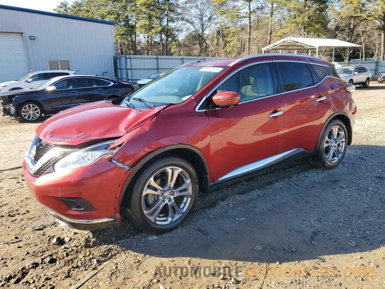 5N1AZ2MG7HN132745 NISSAN MURANO 2017