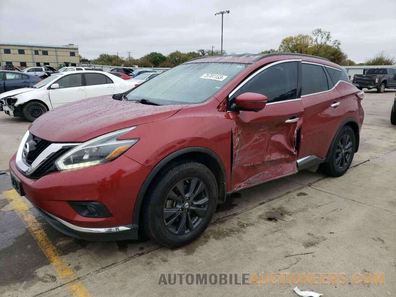 5N1AZ2MG7JN138230 NISSAN MURANO 2018