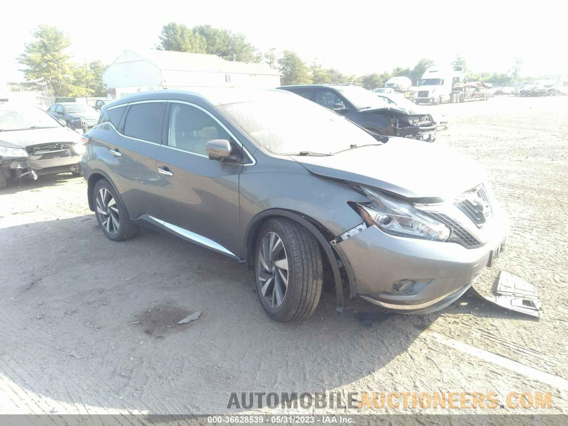 5N1AZ2MG7JN160888 NISSAN MURANO 2018