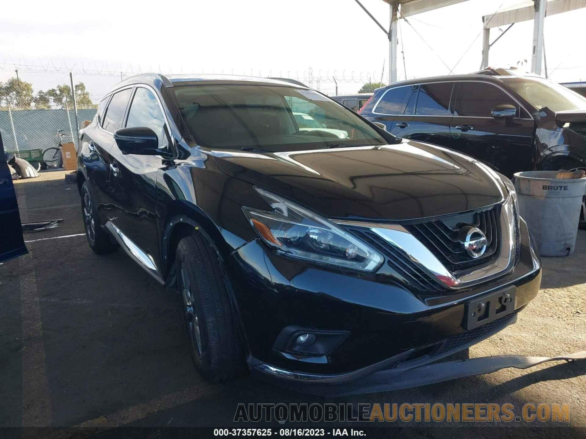 5N1AZ2MG7JN191123 NISSAN MURANO 2018