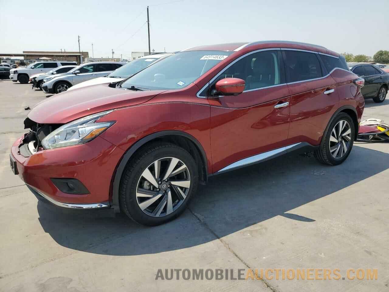 5N1AZ2MG7JN196547 NISSAN MURANO 2018