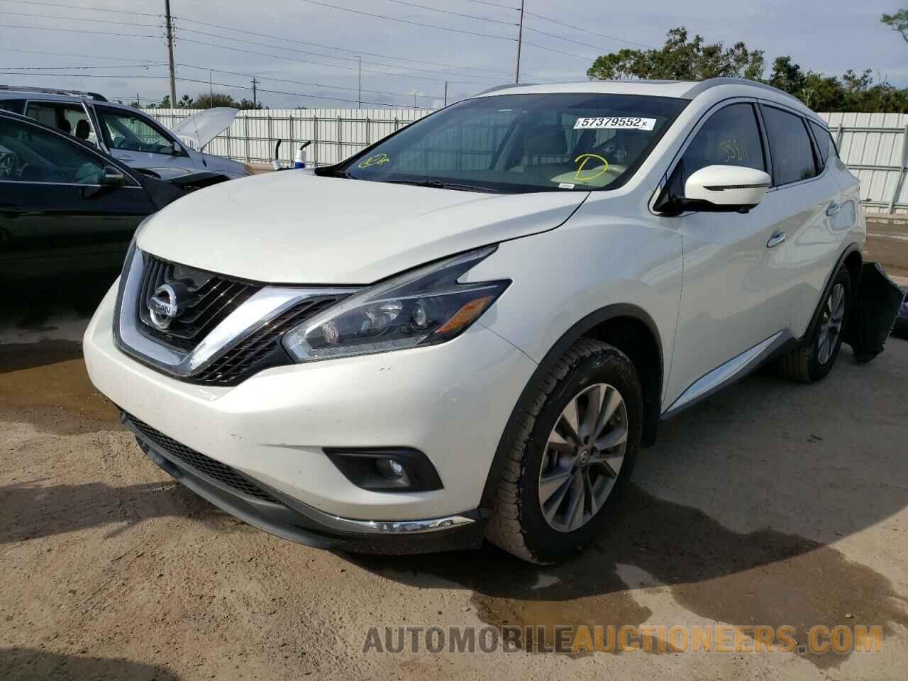 5N1AZ2MG7JN197343 NISSAN MURANO 2018