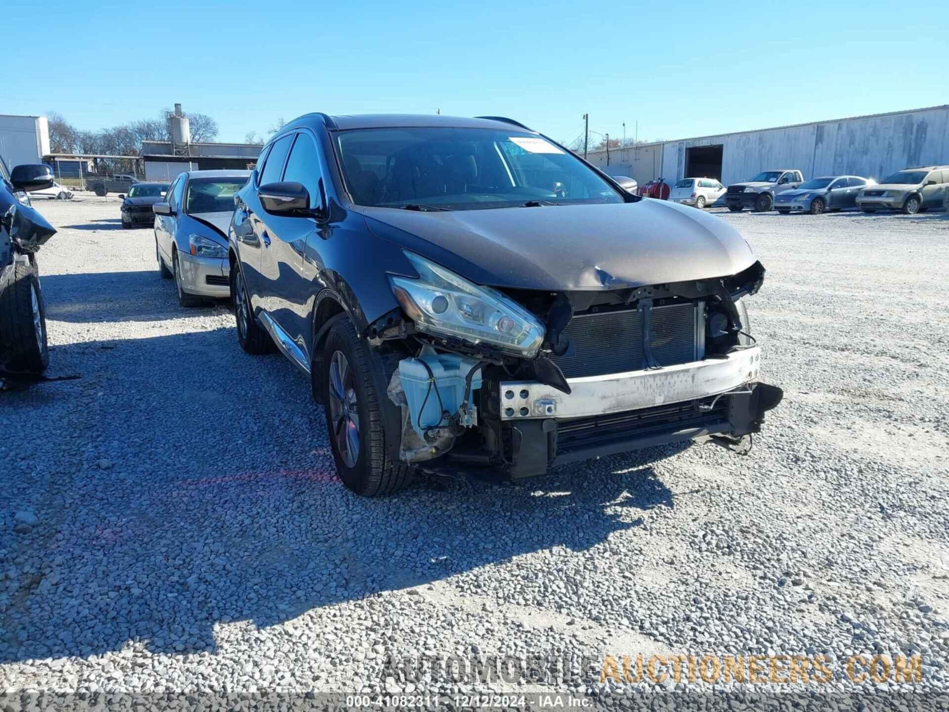 5N1AZ2MG8FN210835 NISSAN MURANO 2015