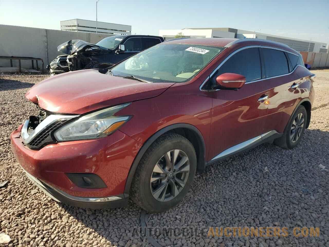 5N1AZ2MG8FN227165 NISSAN MURANO 2015