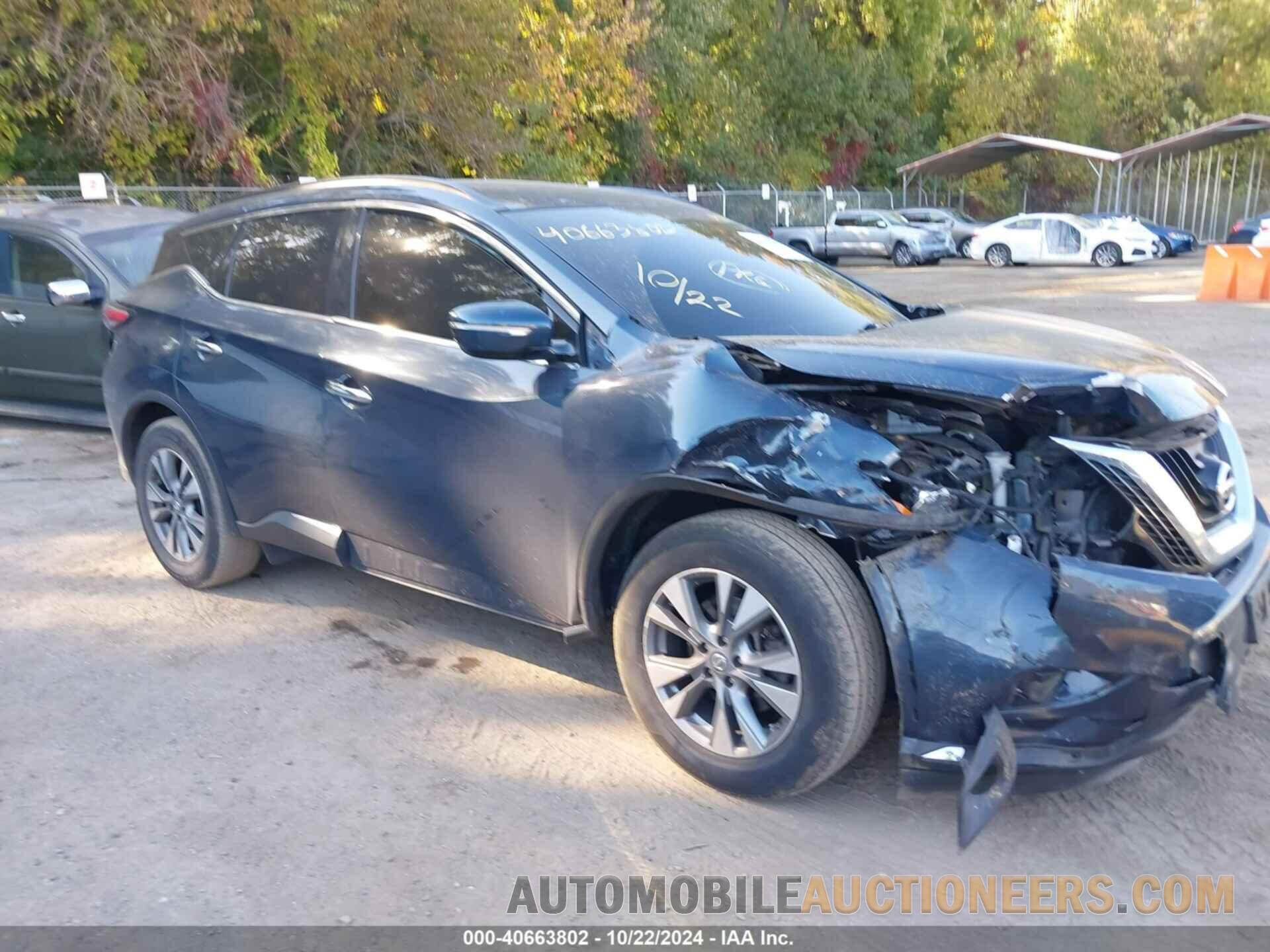 5N1AZ2MG8FN243883 NISSAN MURANO 2015