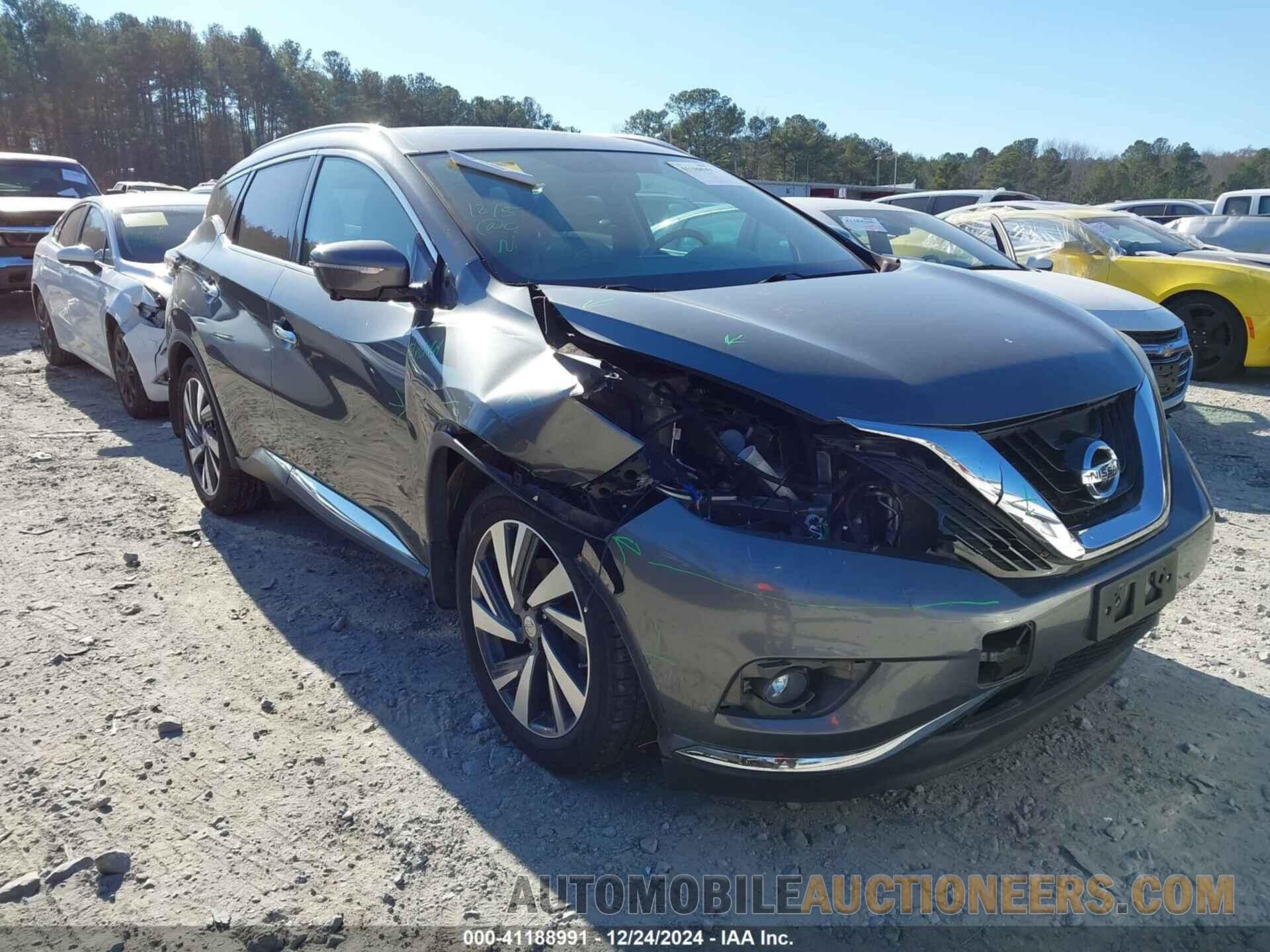 5N1AZ2MG8FN279329 NISSAN MURANO 2015