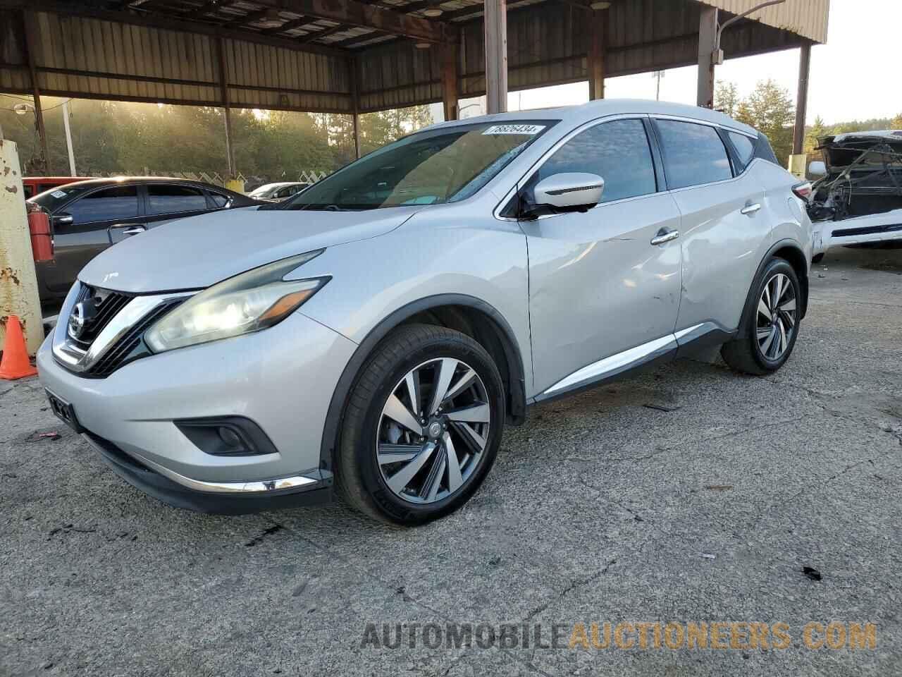 5N1AZ2MG8FN290198 NISSAN MURANO 2015