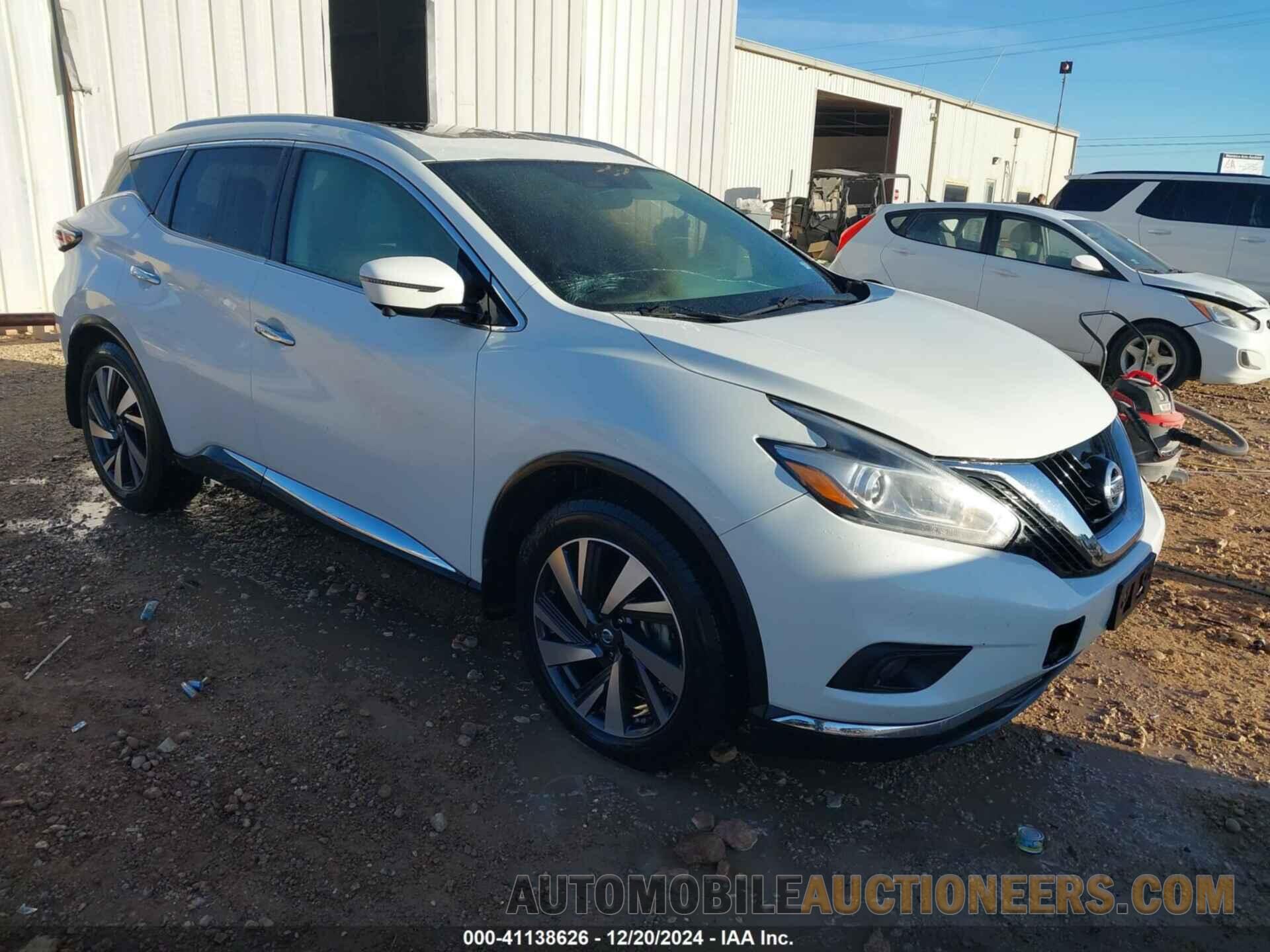 5N1AZ2MG8HN172803 NISSAN MURANO 2017