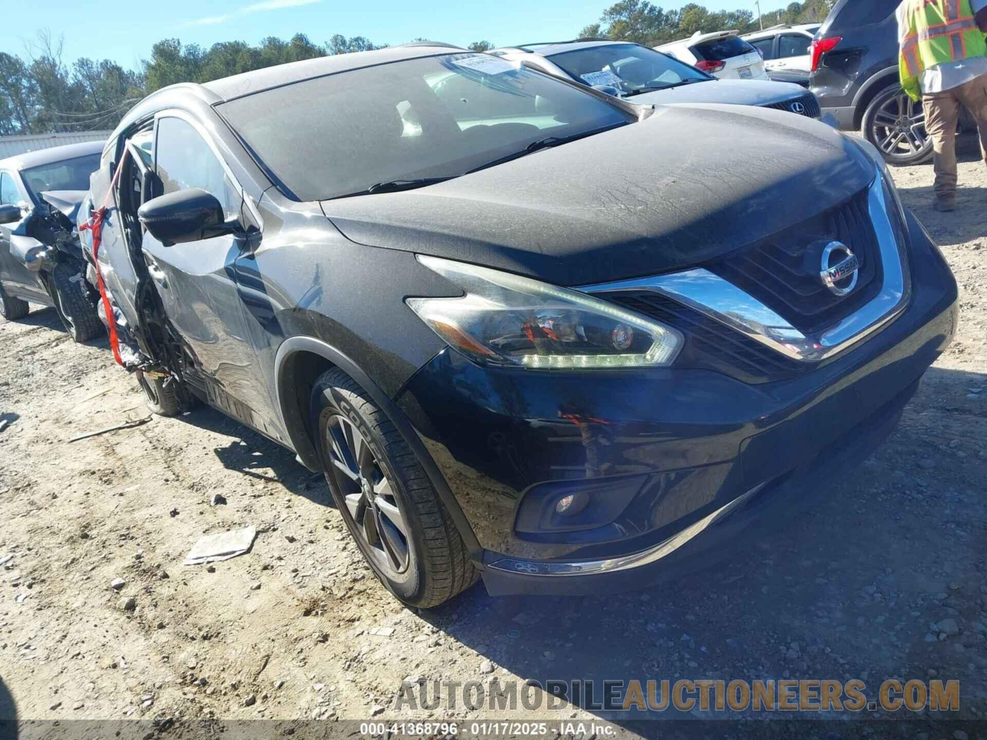 5N1AZ2MG8JN100943 NISSAN MURANO 2018