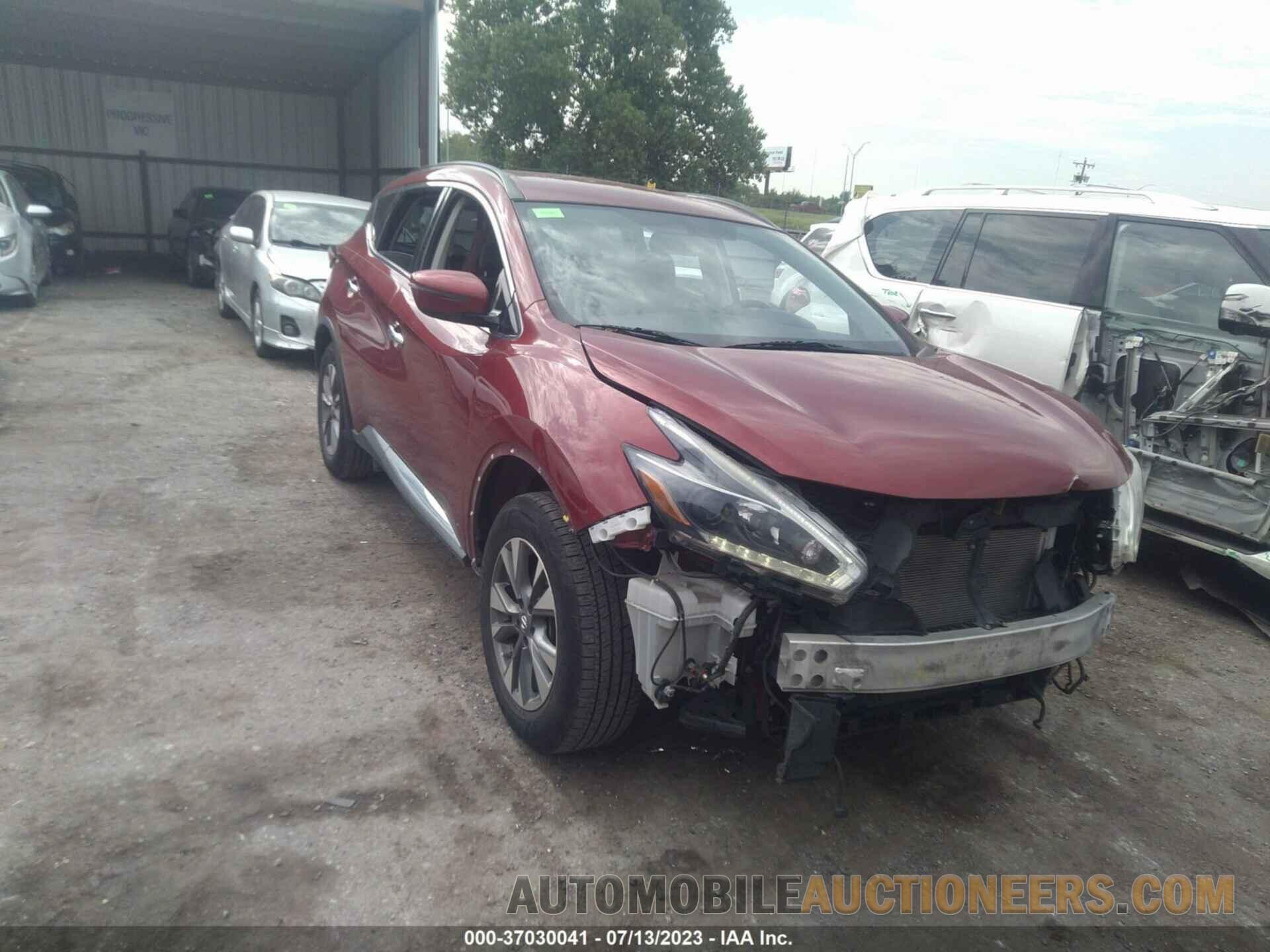 5N1AZ2MG8JN141573 NISSAN MURANO 2018