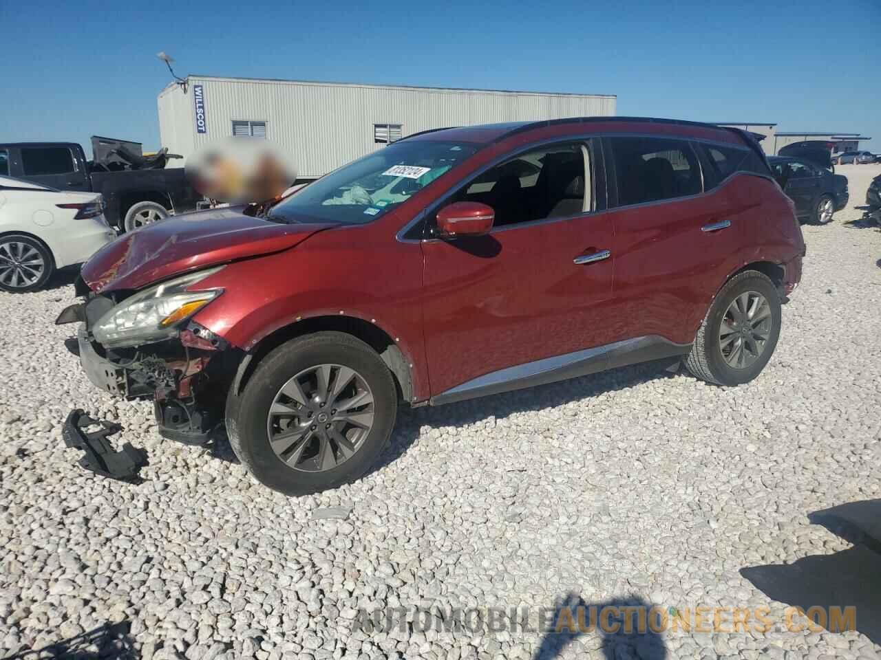 5N1AZ2MG9FN244430 NISSAN MURANO 2015