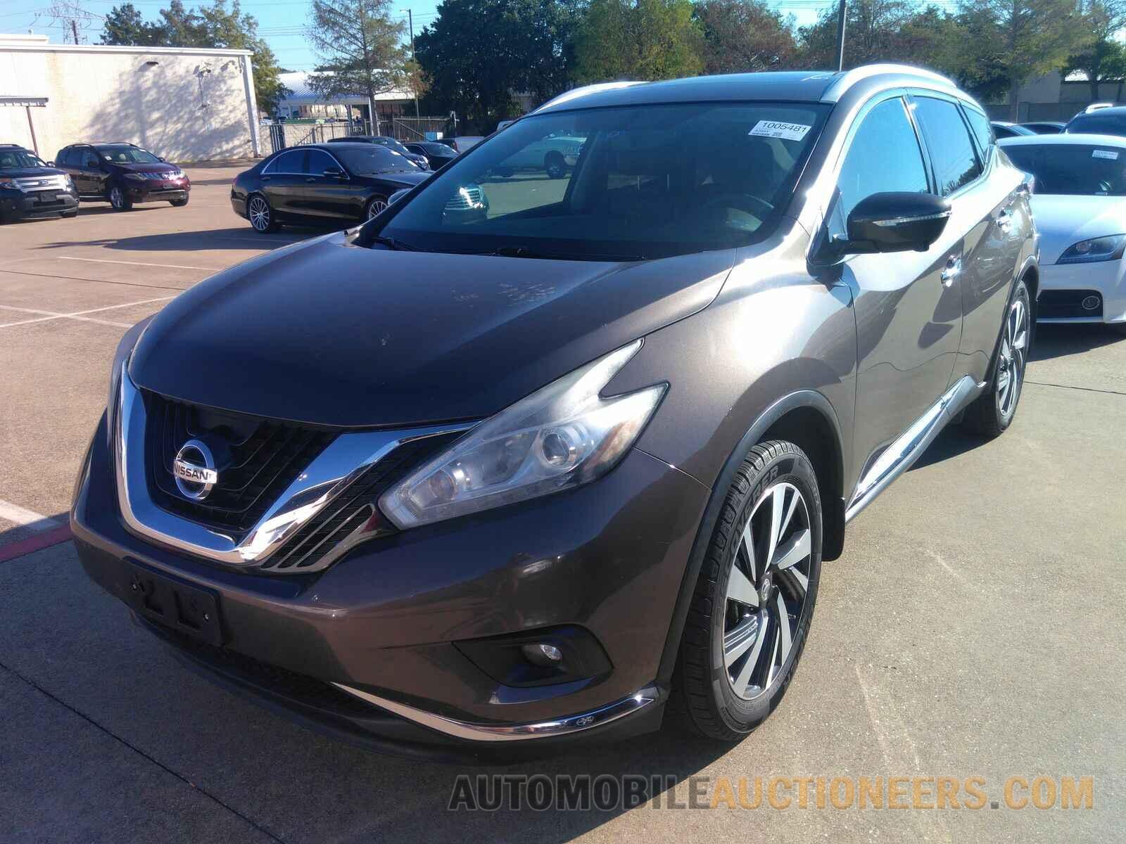 5N1AZ2MG9FN252530 Nissan Murano 2015