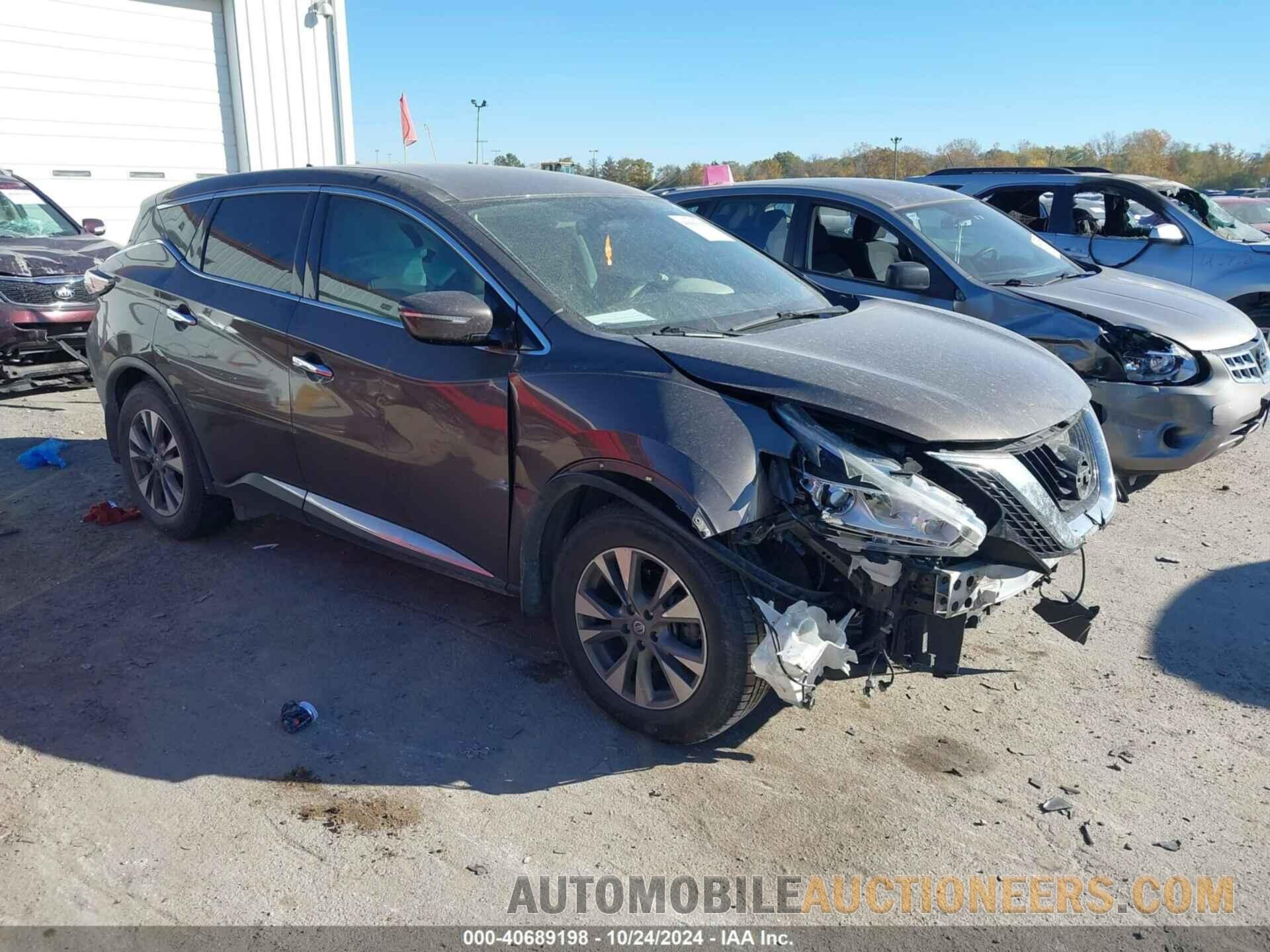 5N1AZ2MG9FN253449 NISSAN MURANO 2015