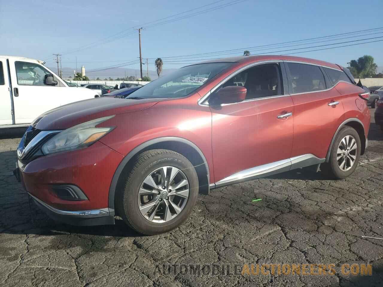 5N1AZ2MG9FN284992 NISSAN MURANO 2015