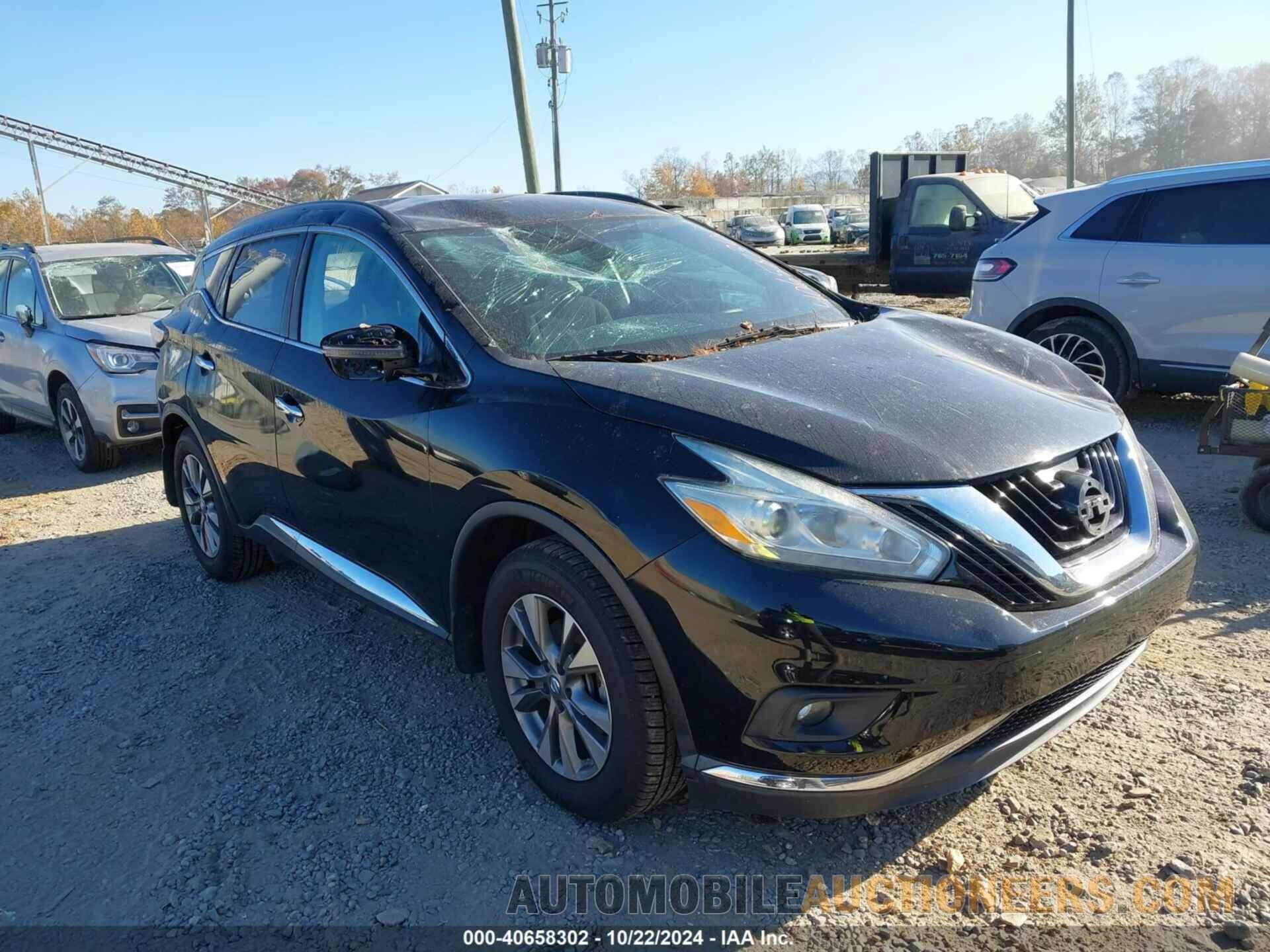 5N1AZ2MG9GN166345 NISSAN MURANO 2016