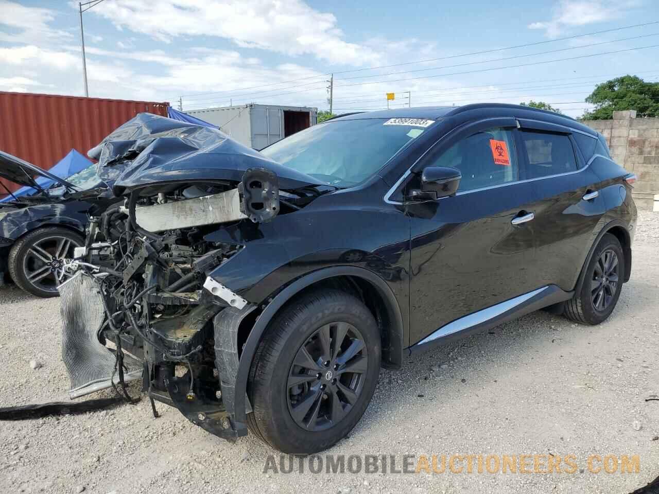 5N1AZ2MG9JN121414 NISSAN MURANO 2018