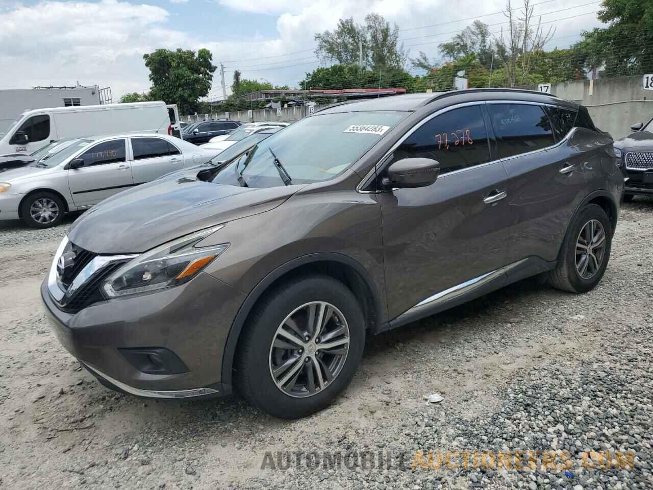 5N1AZ2MG9JN123972 NISSAN MURANO 2018