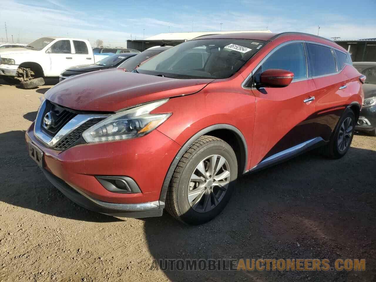 5N1AZ2MG9JN124376 NISSAN MURANO 2018