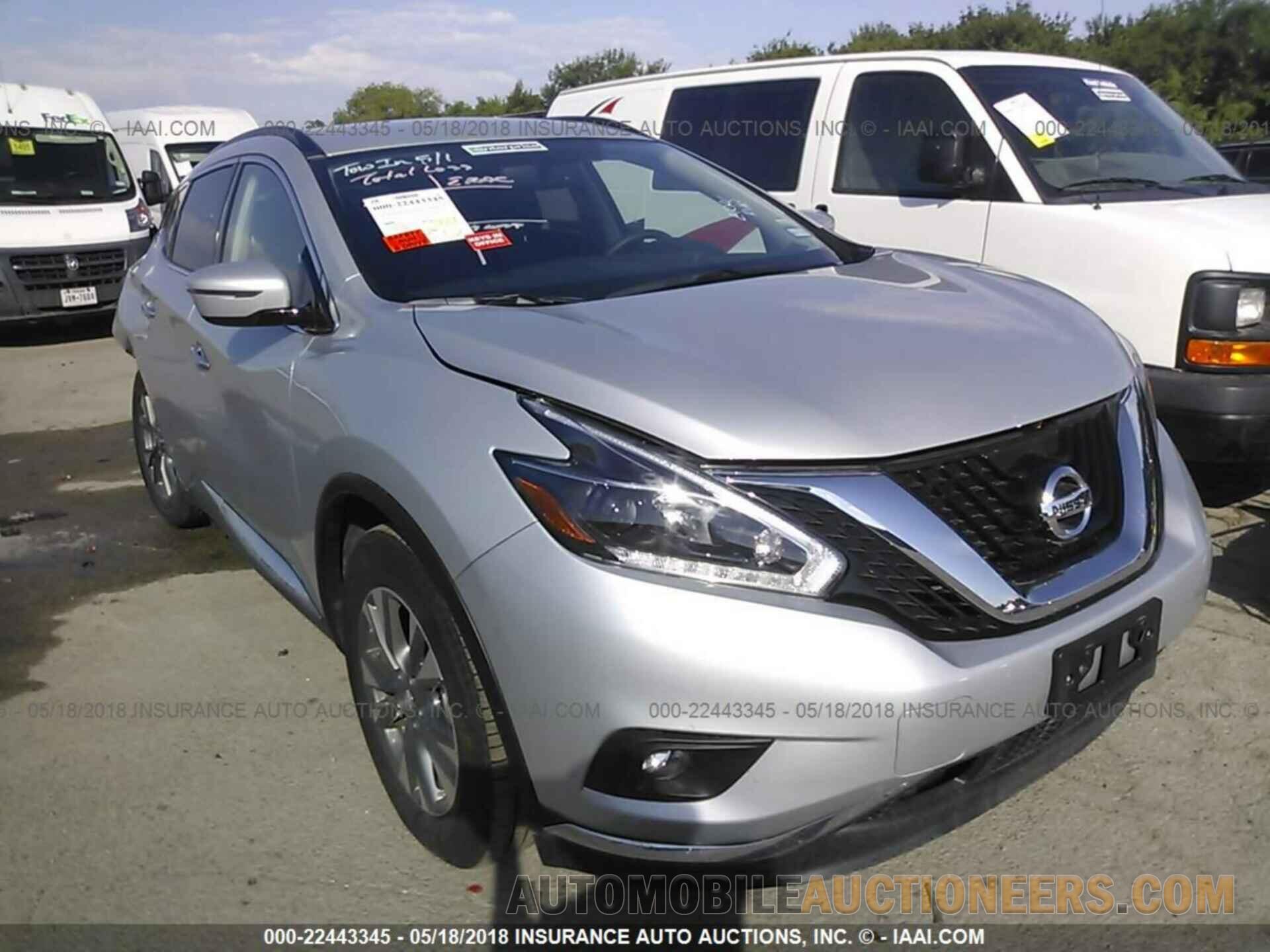 5N1AZ2MG9JN125527 Nissan Murano 2018