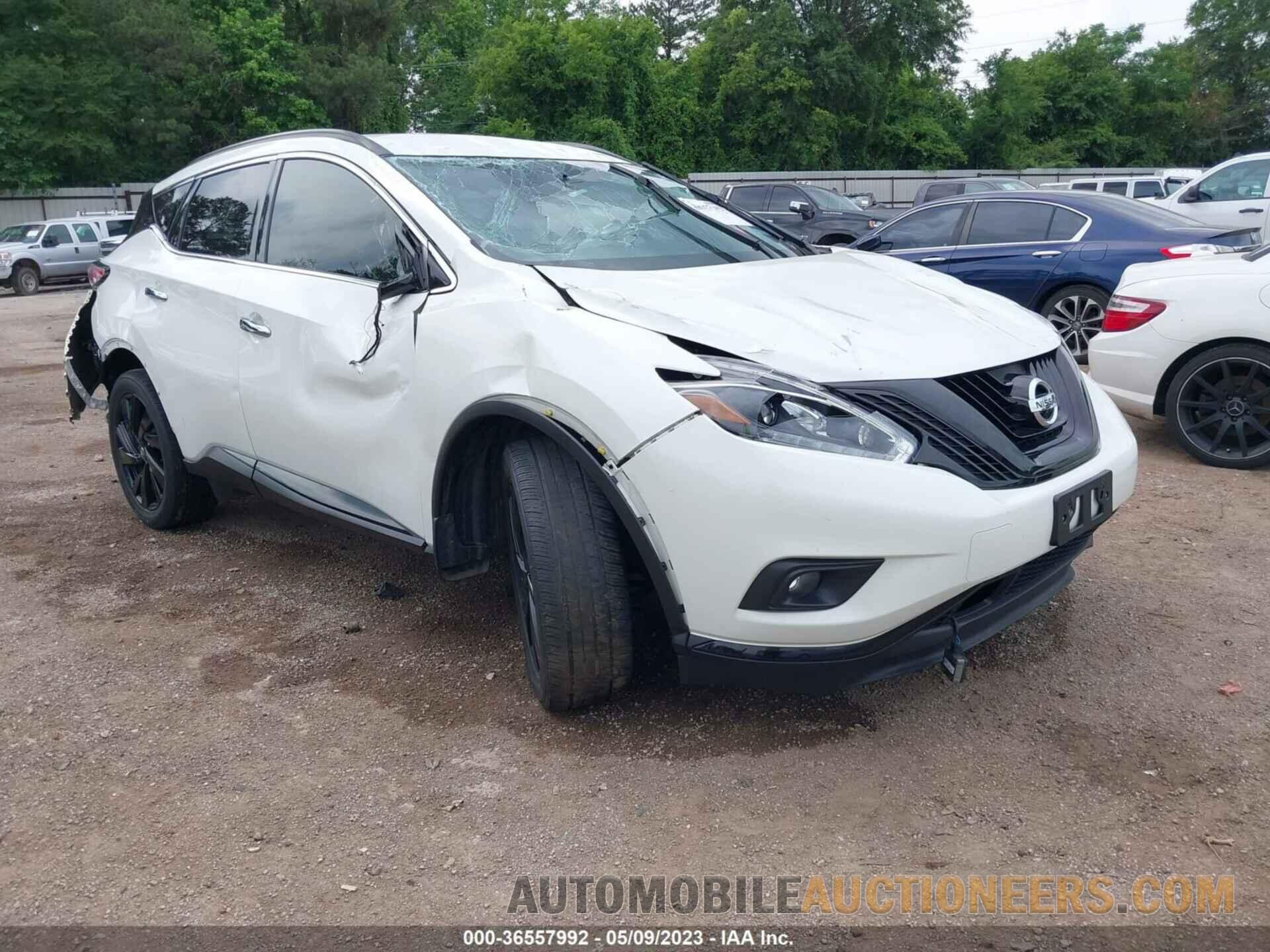 5N1AZ2MG9JN131909 NISSAN MURANO 2018