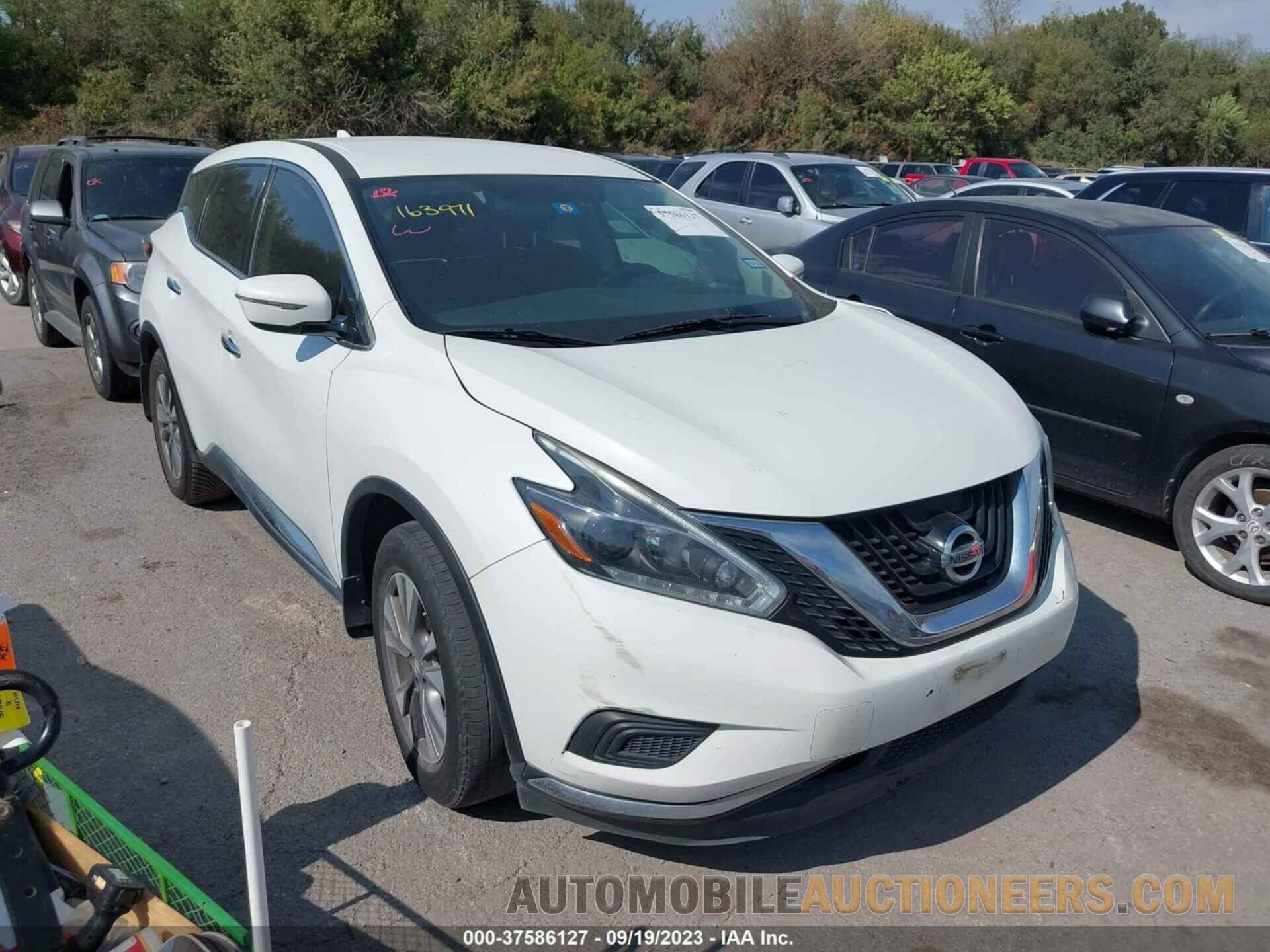 5N1AZ2MG9JN163971 NISSAN MURANO 2018