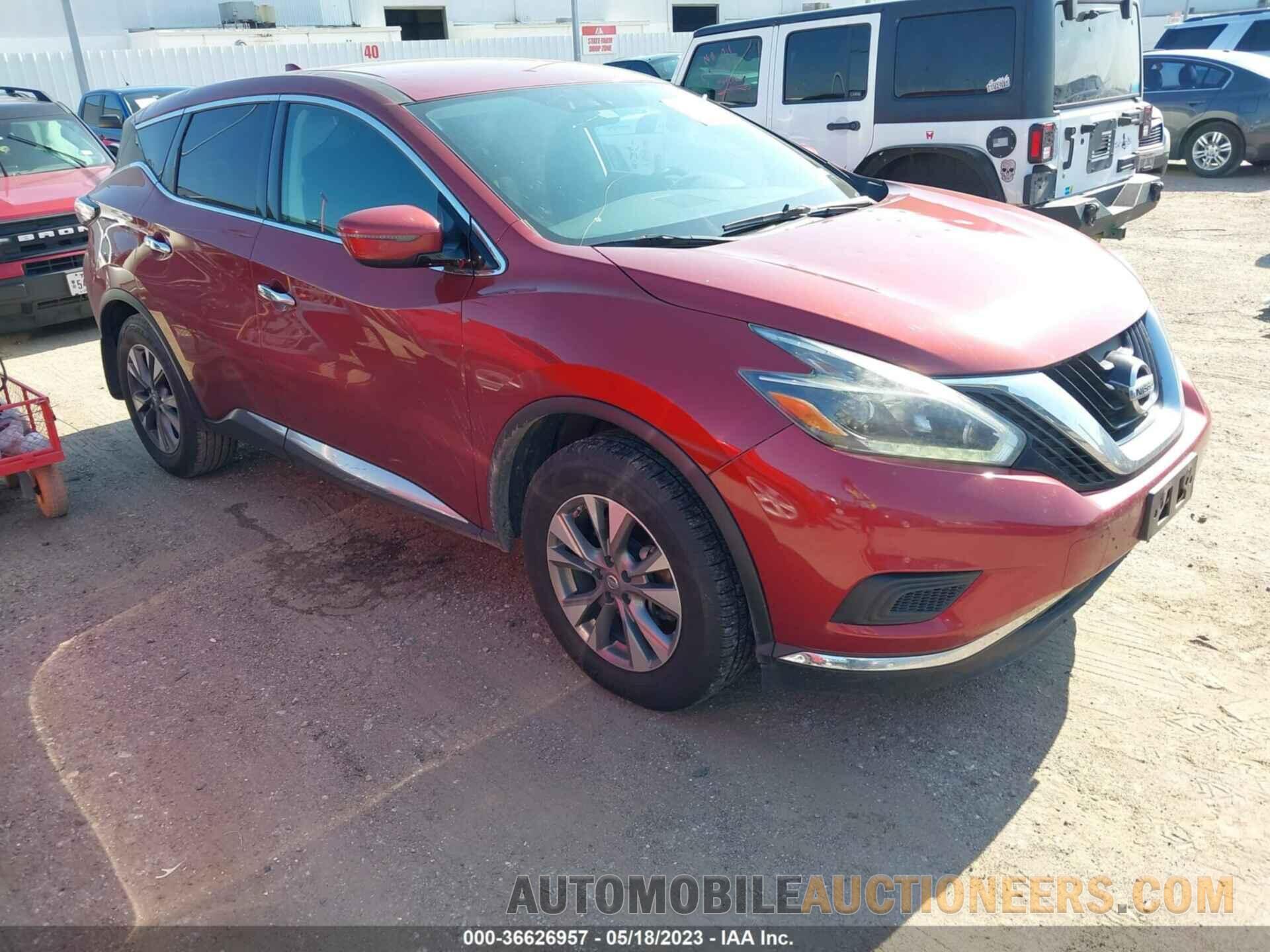 5N1AZ2MG9JN164604 NISSAN MURANO 2018