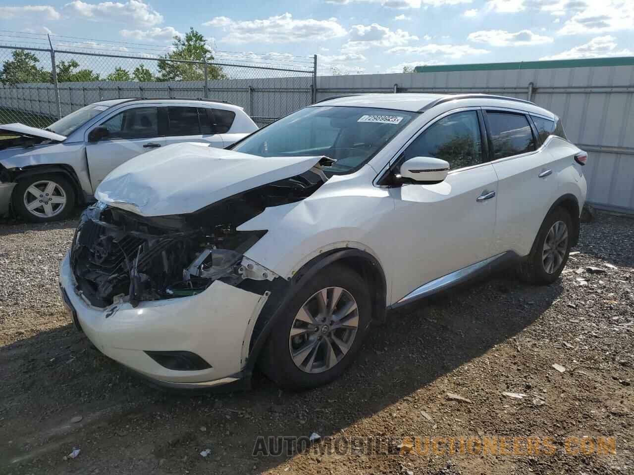 5N1AZ2MG9JN179331 NISSAN MURANO 2018