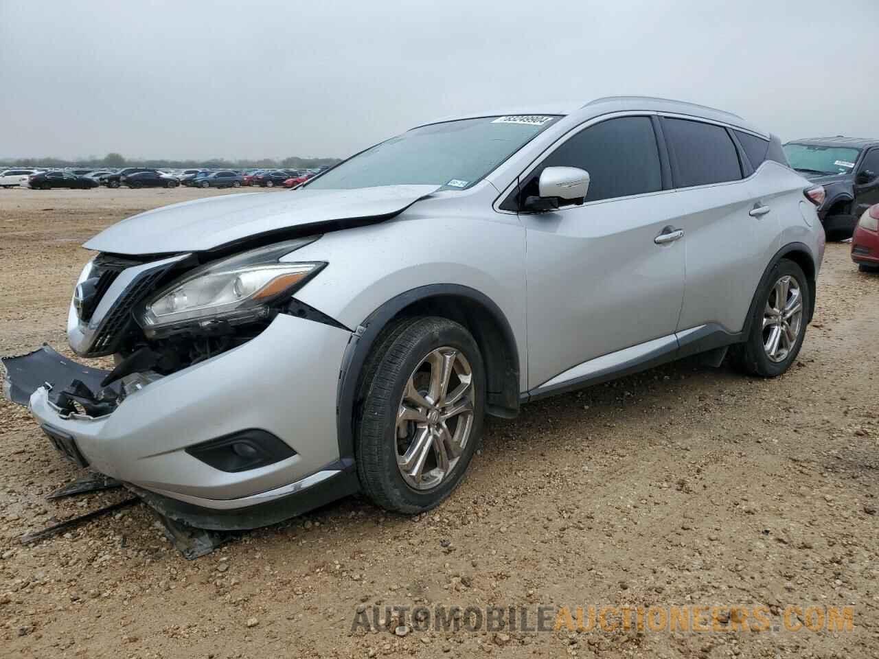 5N1AZ2MGXFN284581 NISSAN MURANO 2015