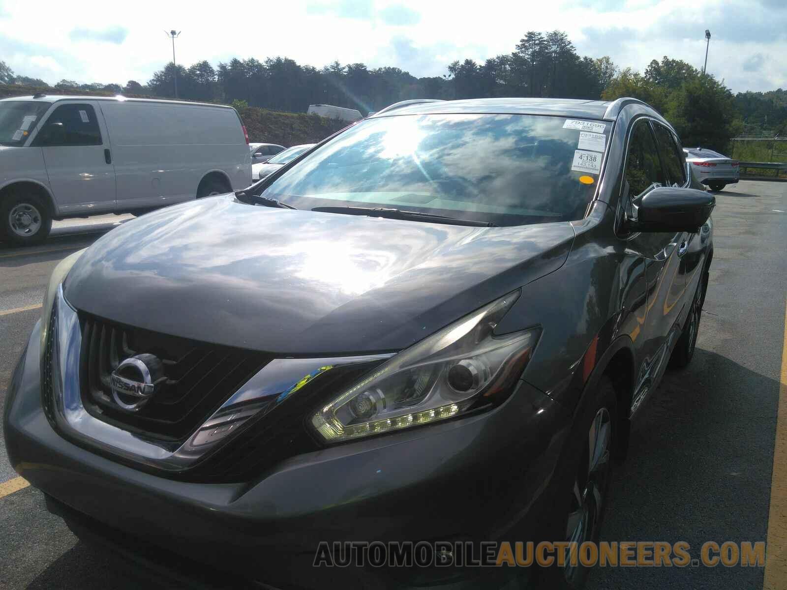 5N1AZ2MGXFN287173 Nissan Murano 2015